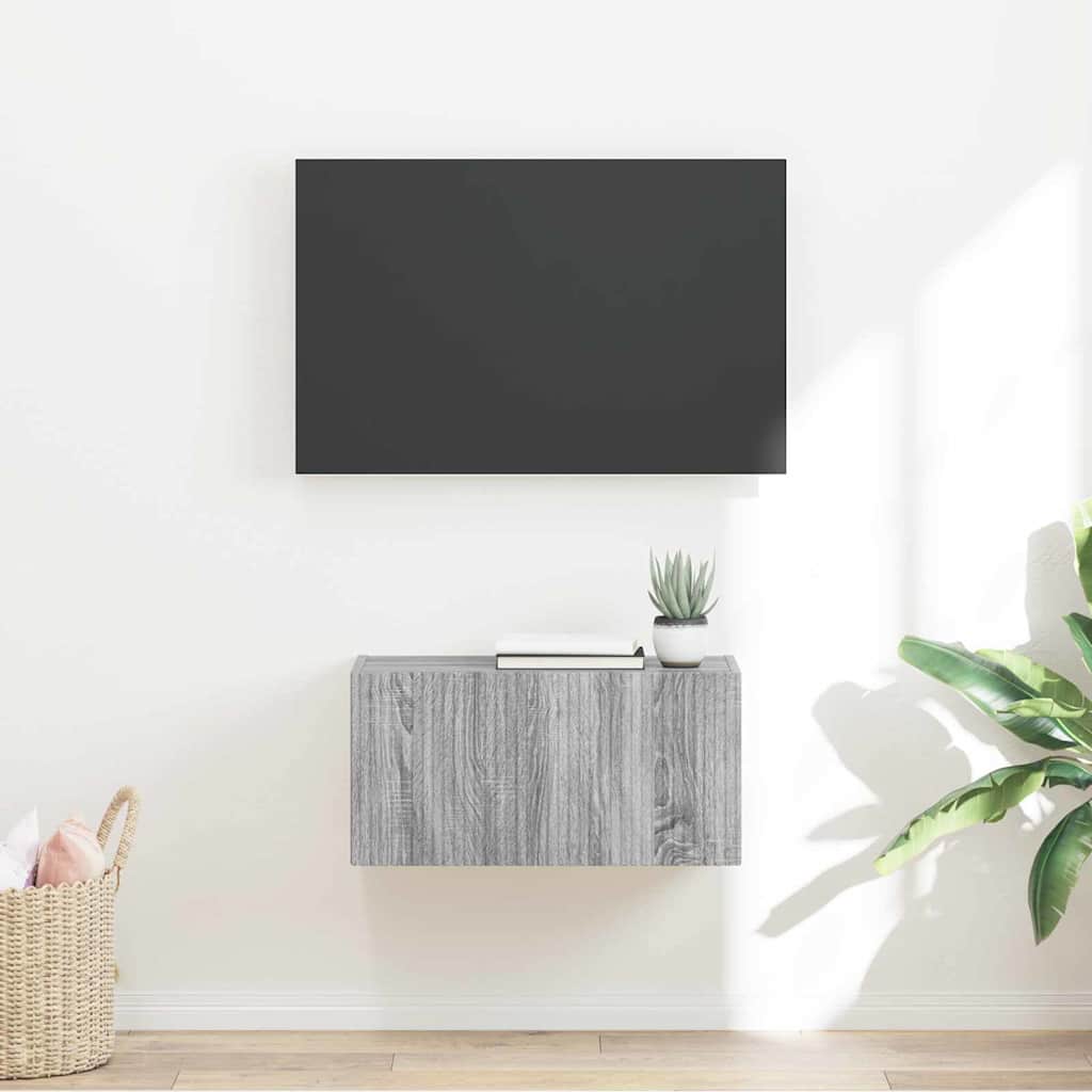 Meuble Tv Mural Bois D'ingénierie