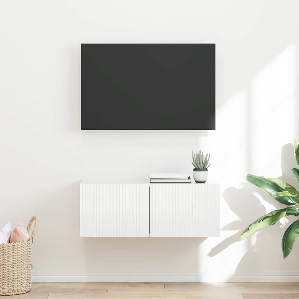 Meuble Tv Mural Bois D'ingénierie