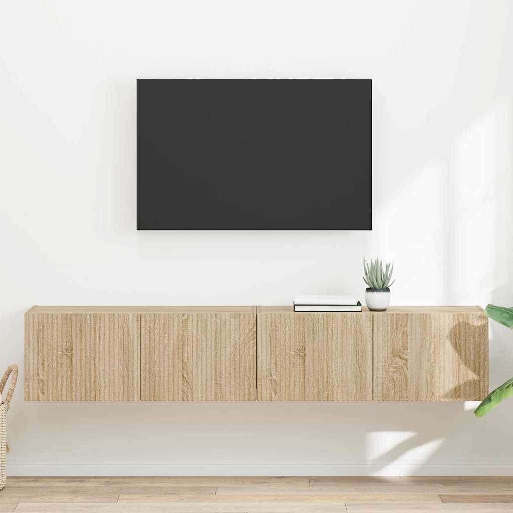 Meuble Tv Mural Bois D'ingénierie