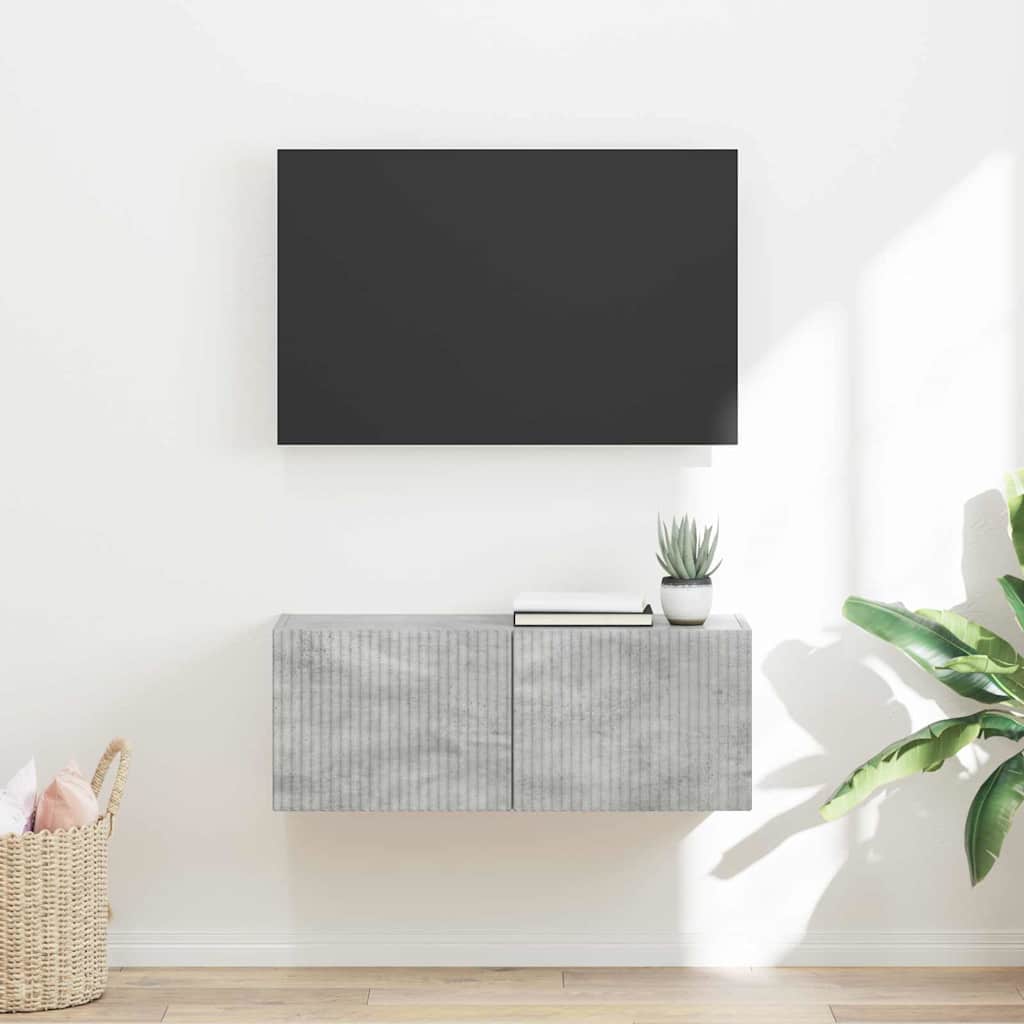 Meuble Tv Mural Bois D'ingénierie