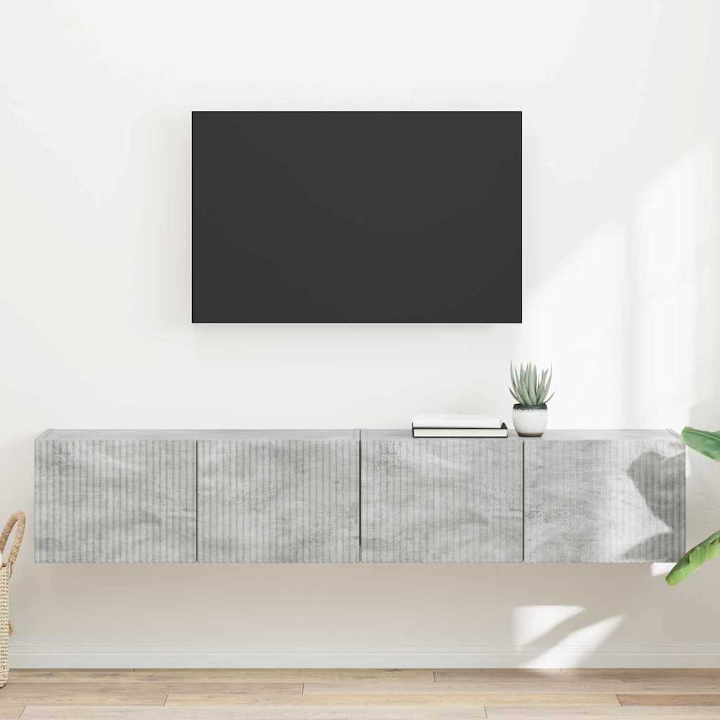 Meuble Tv Mural Bois D'ingénierie