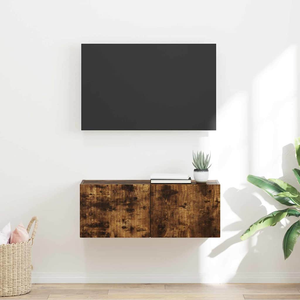 Meuble Tv Mural Bois D'ingénierie