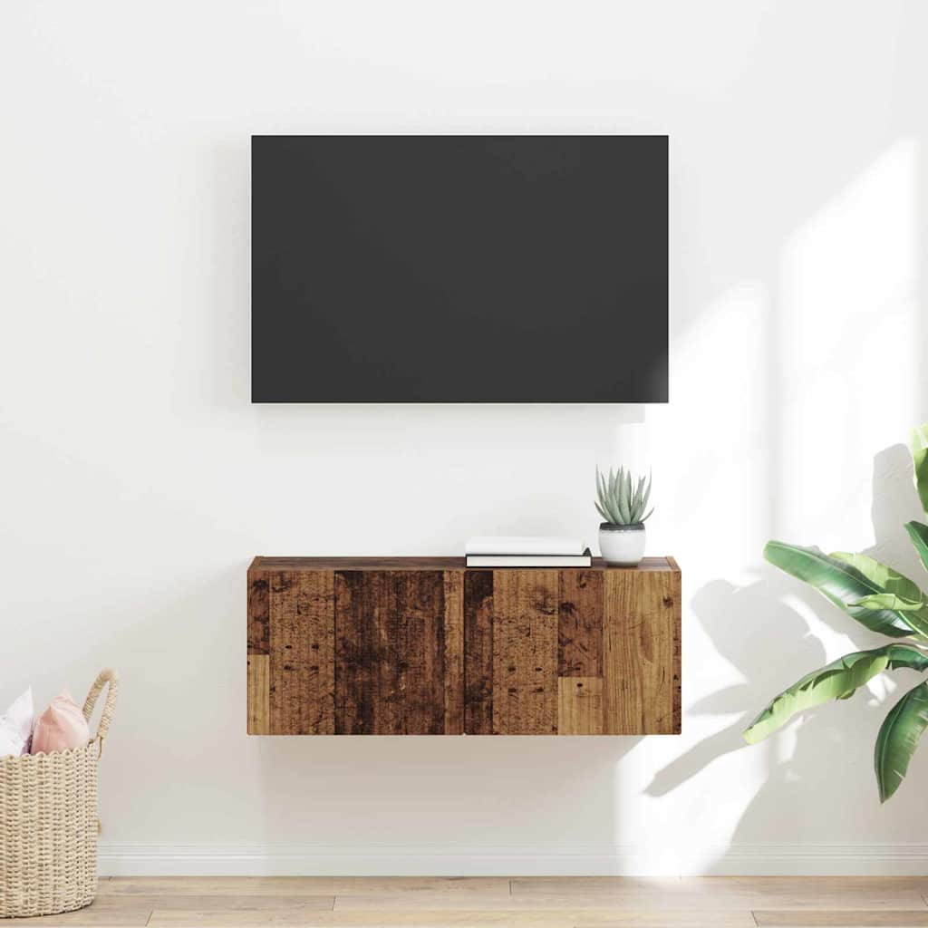 Meuble Tv Mural Bois D'ingénierie
