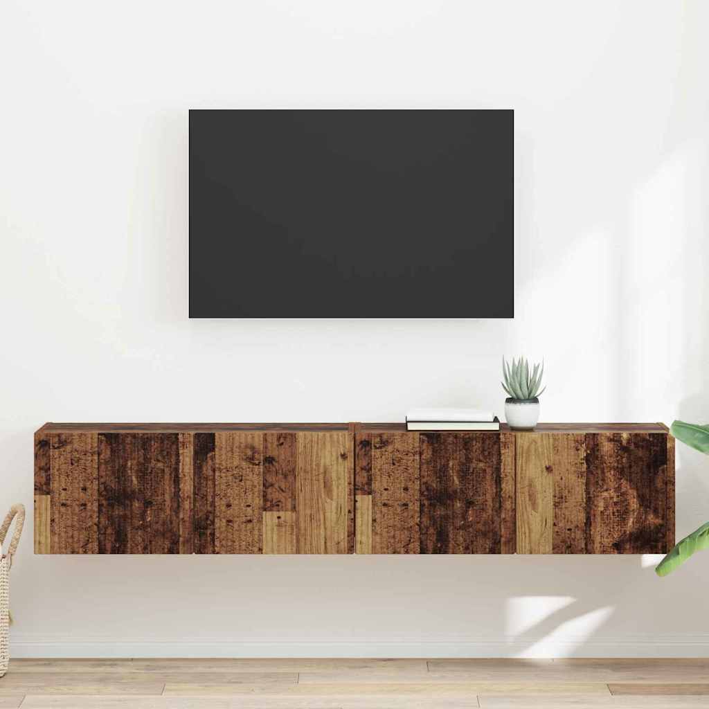 Meuble Tv Mural Bois D'ingénierie