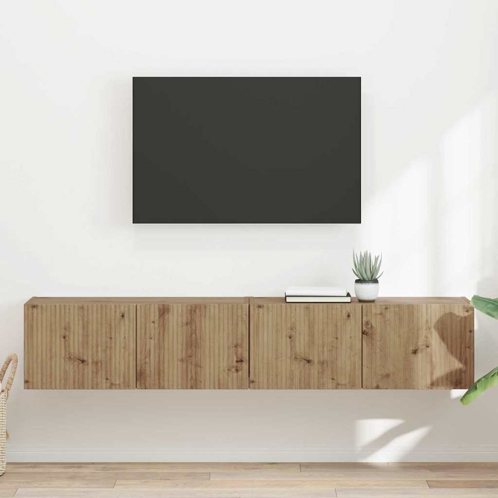 Meuble Tv Mural Bois D'ingénierie