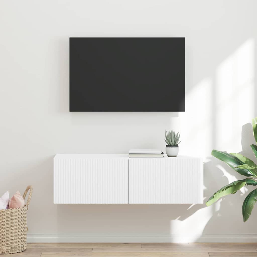 Meuble Tv Mural Bois D'ingénierie