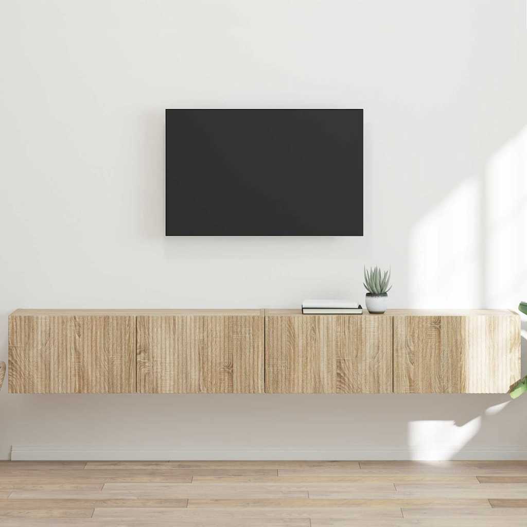 Meuble Tv Mural Bois D'ingénierie