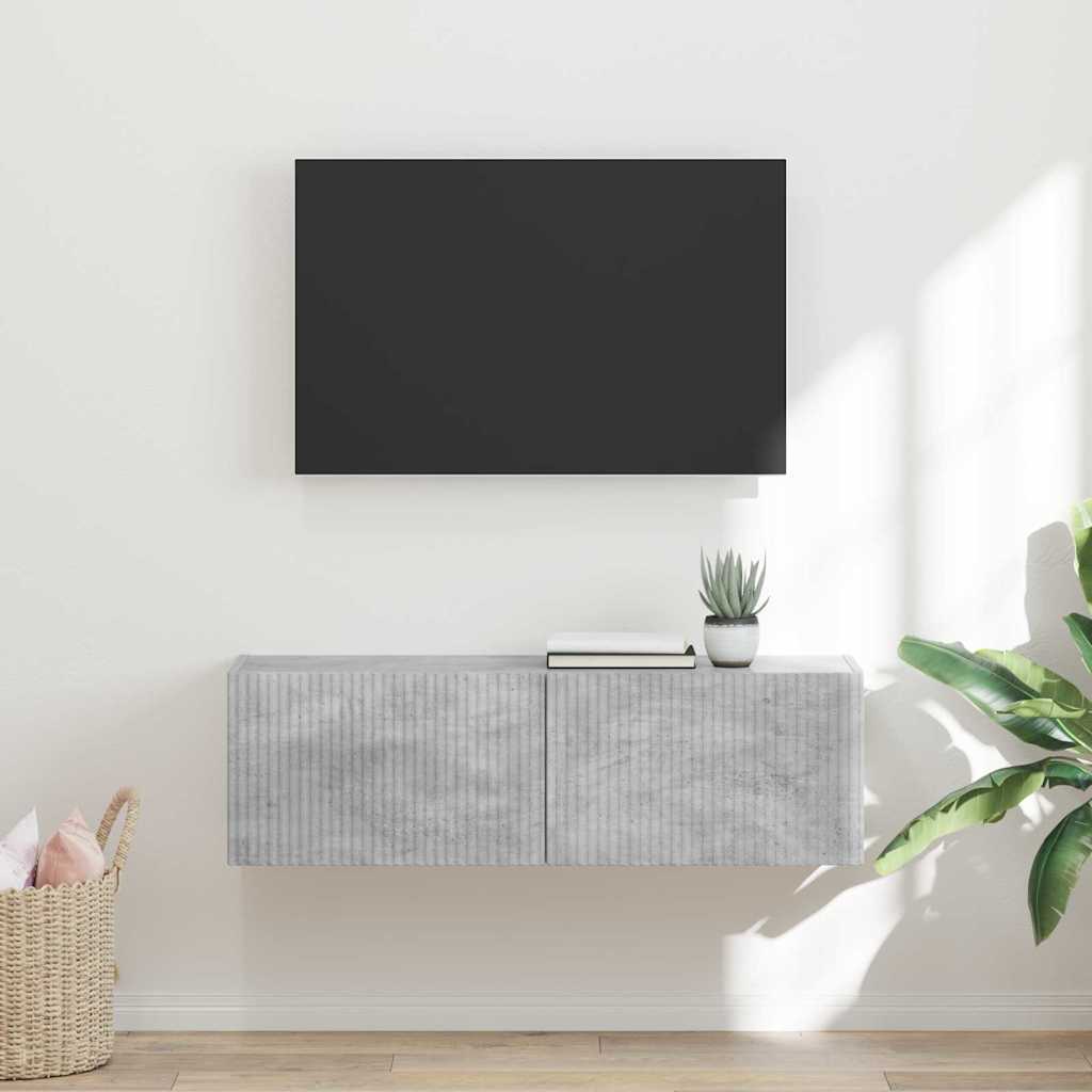 Meuble Tv Mural Bois D'ingénierie