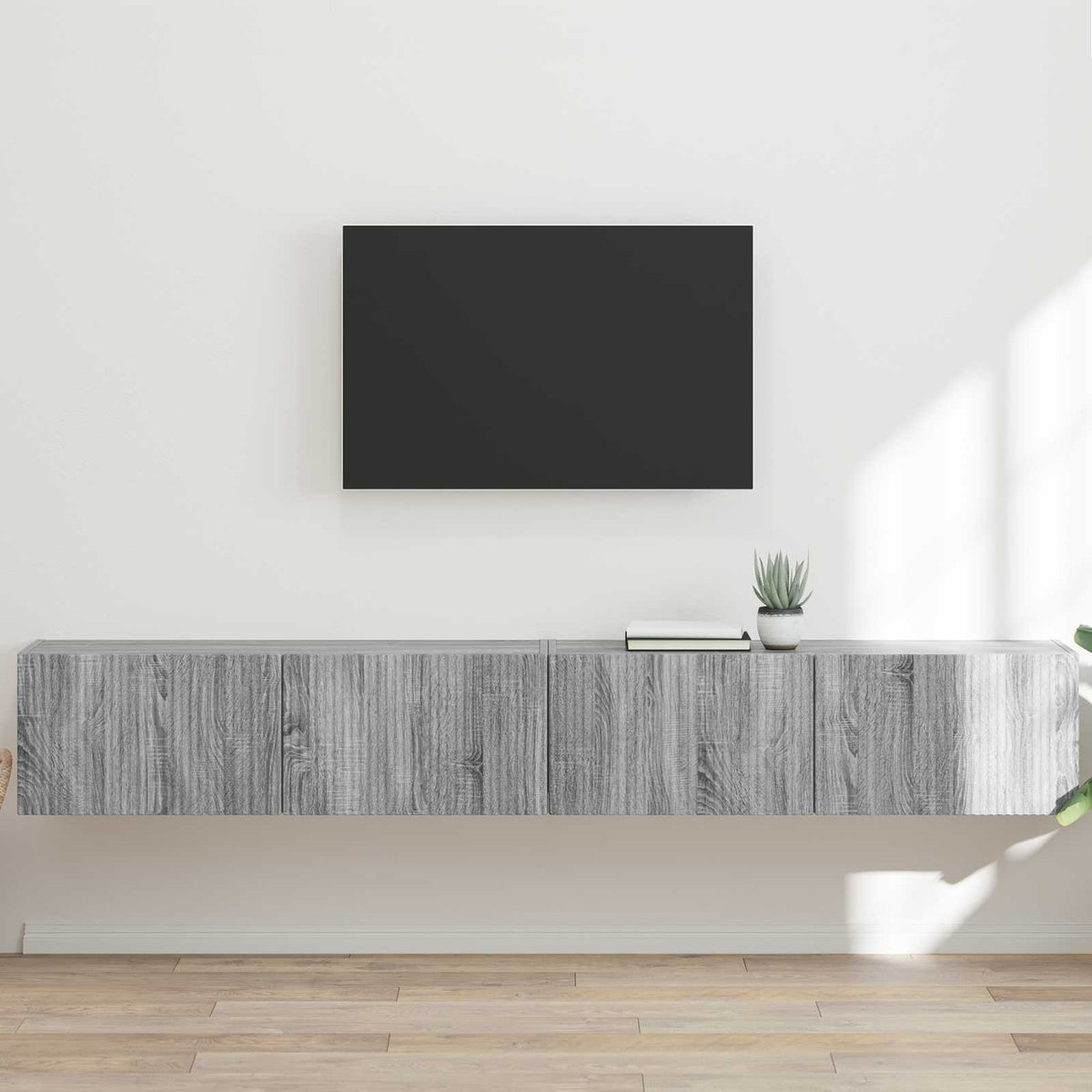 Meuble Tv Mural Bois D'ingénierie