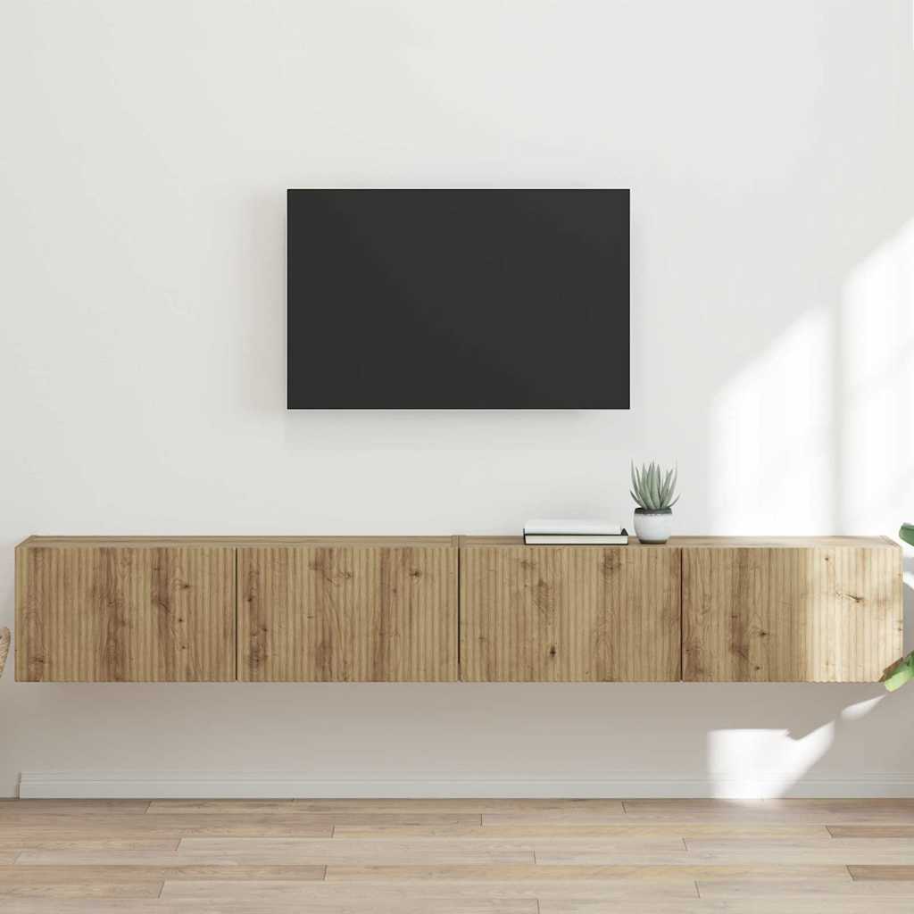 Meuble Tv Mural Bois D'ingénierie