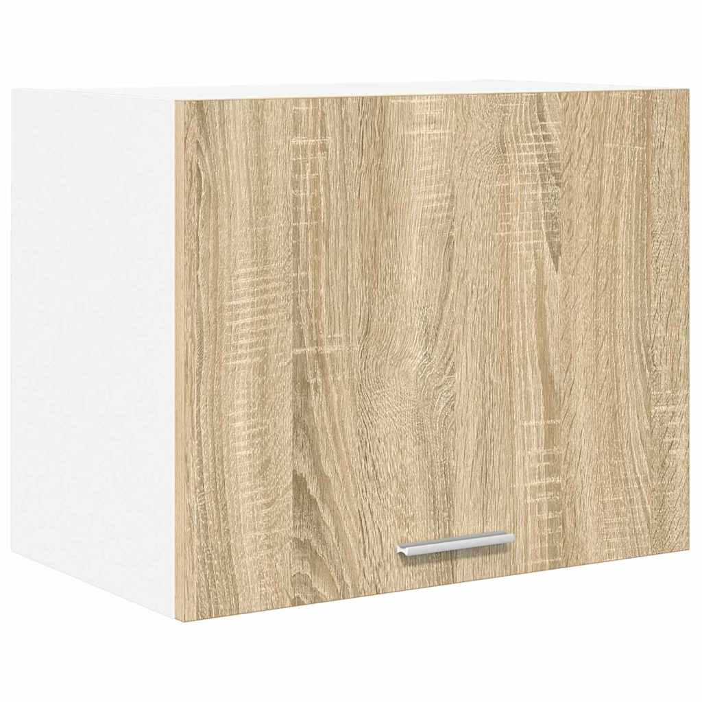 Armoire Suspendue Chêne Sonoma Et Blanc 50 X 31 X 40 Cm
