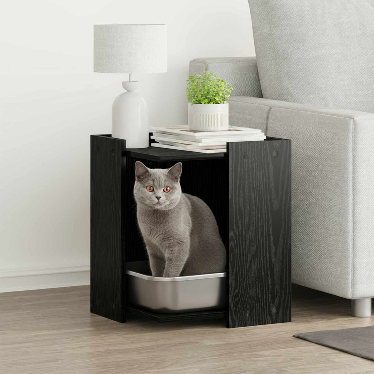 Enceinte Pour Bac À Litière Pour Chat