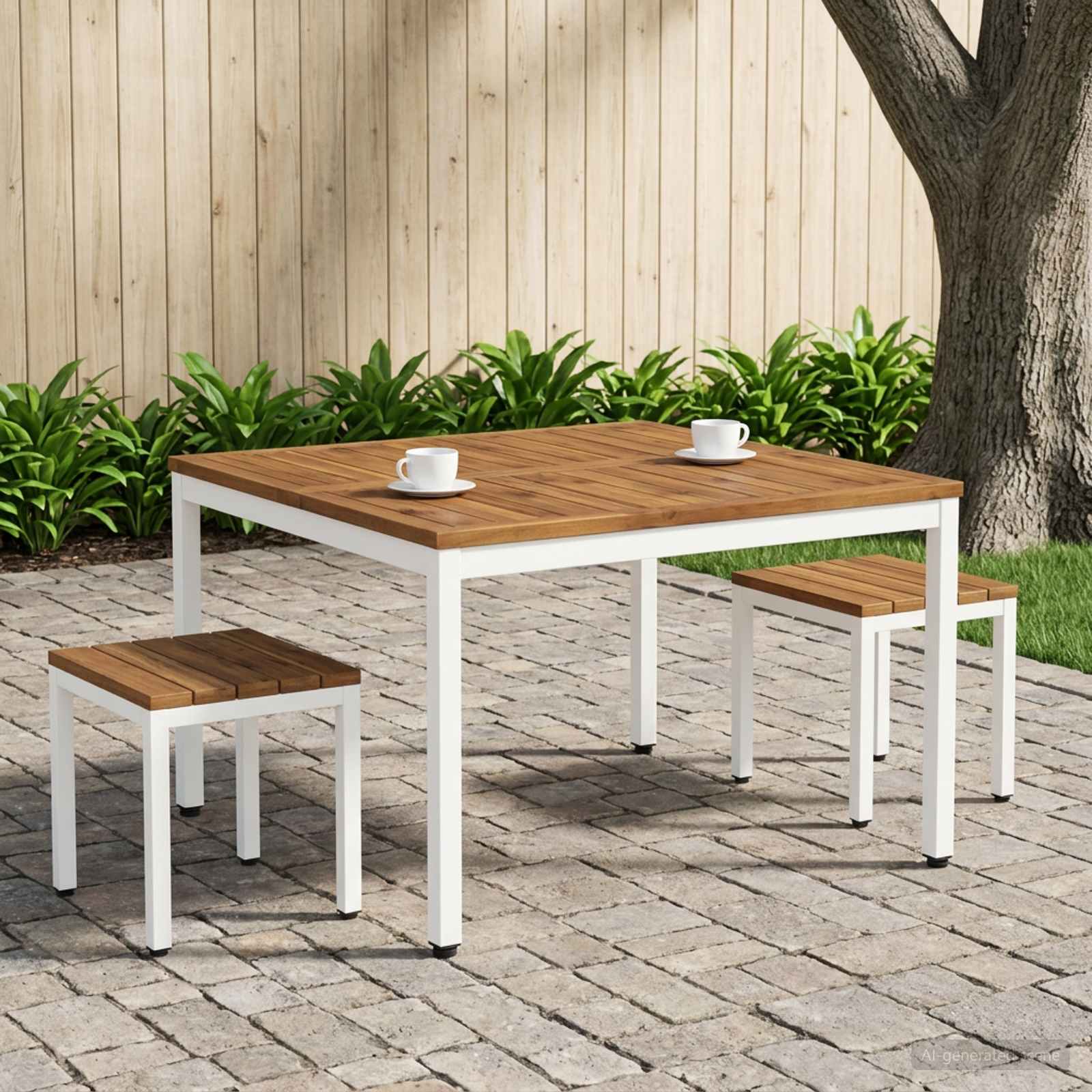 Table Basse Bois D'acacia Massif