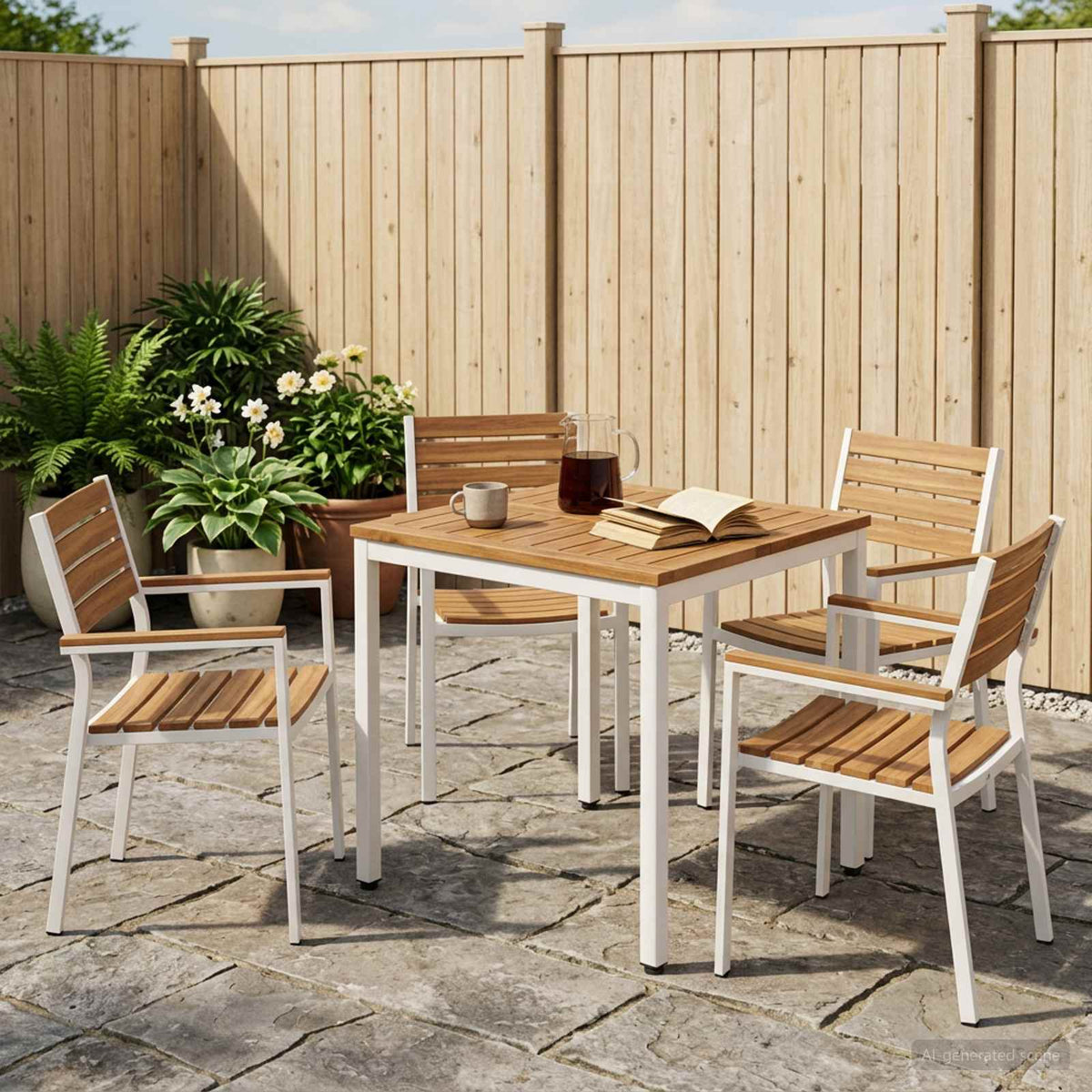 Table De Dîner De Jardin