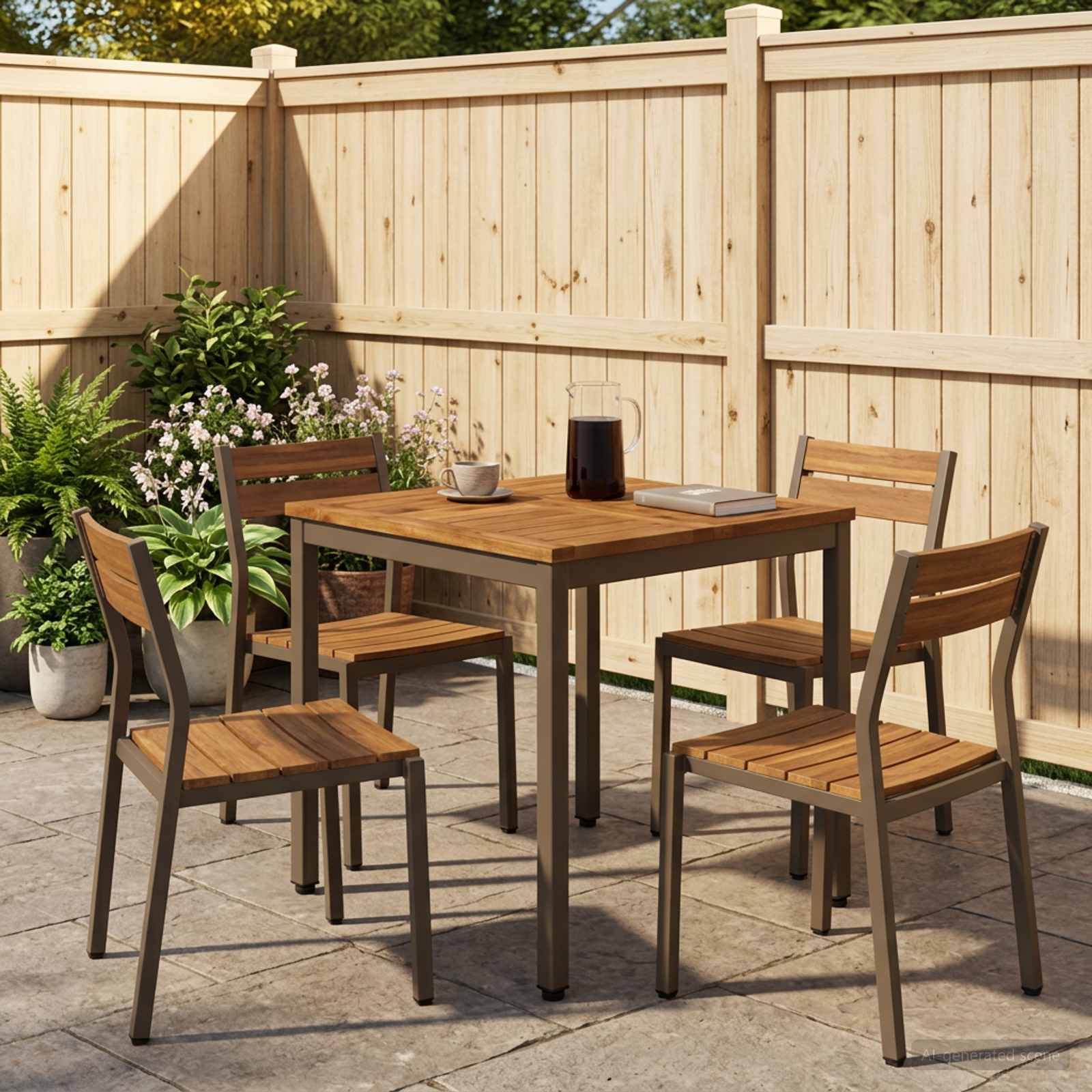 Table De Dîner De Jardin