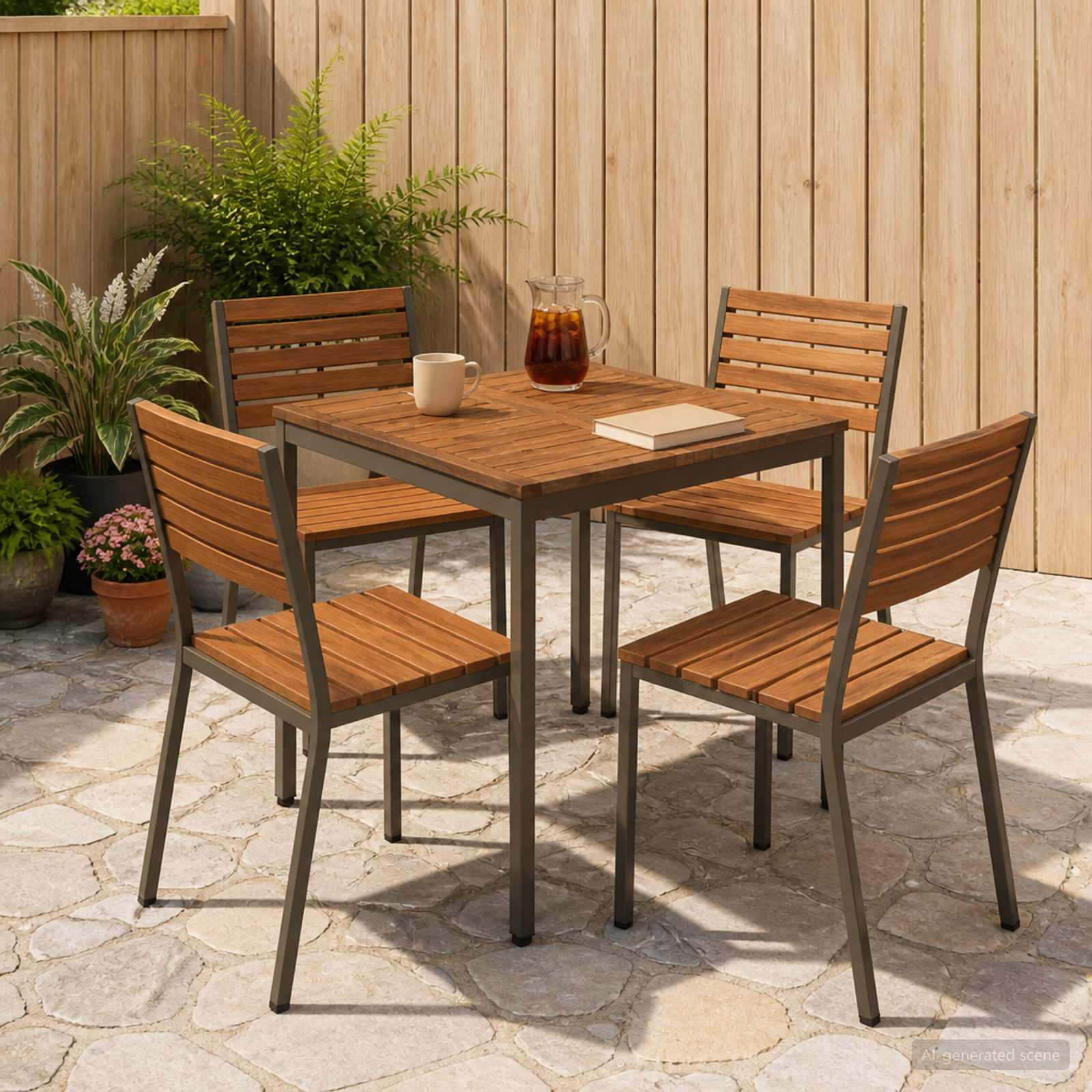 Table De Dîner De Jardin