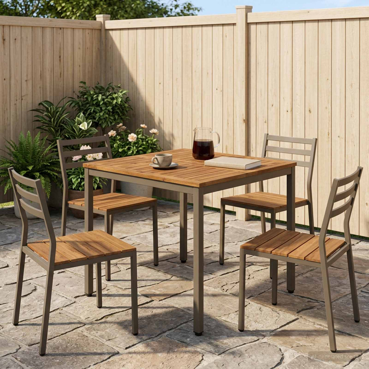 Table De Dîner De Jardin
