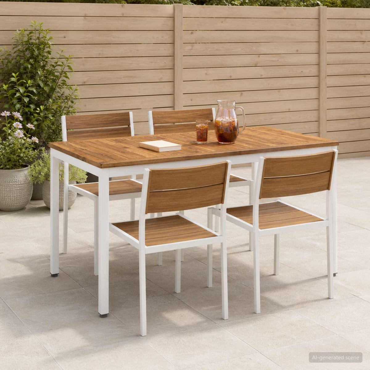 Table De Dîner De Jardin