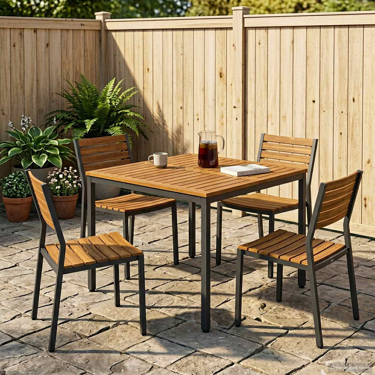 Table De Dîner De Jardin