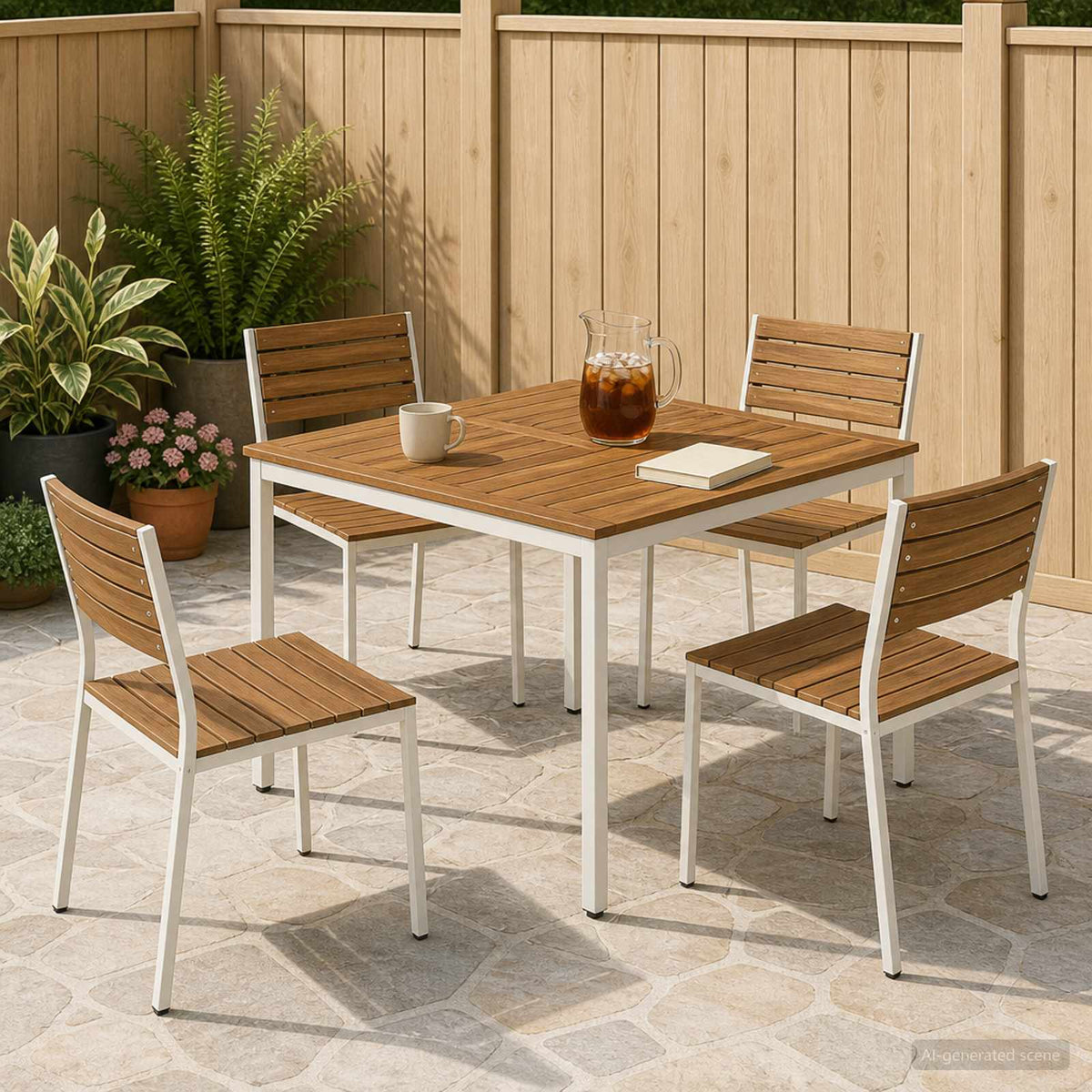 Table De Dîner De Jardin