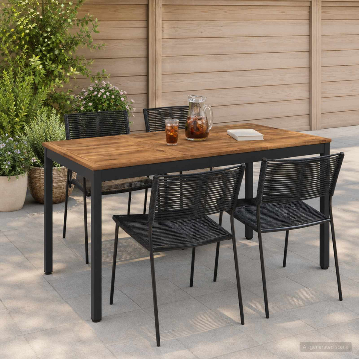 Table De Dîner De Jardin