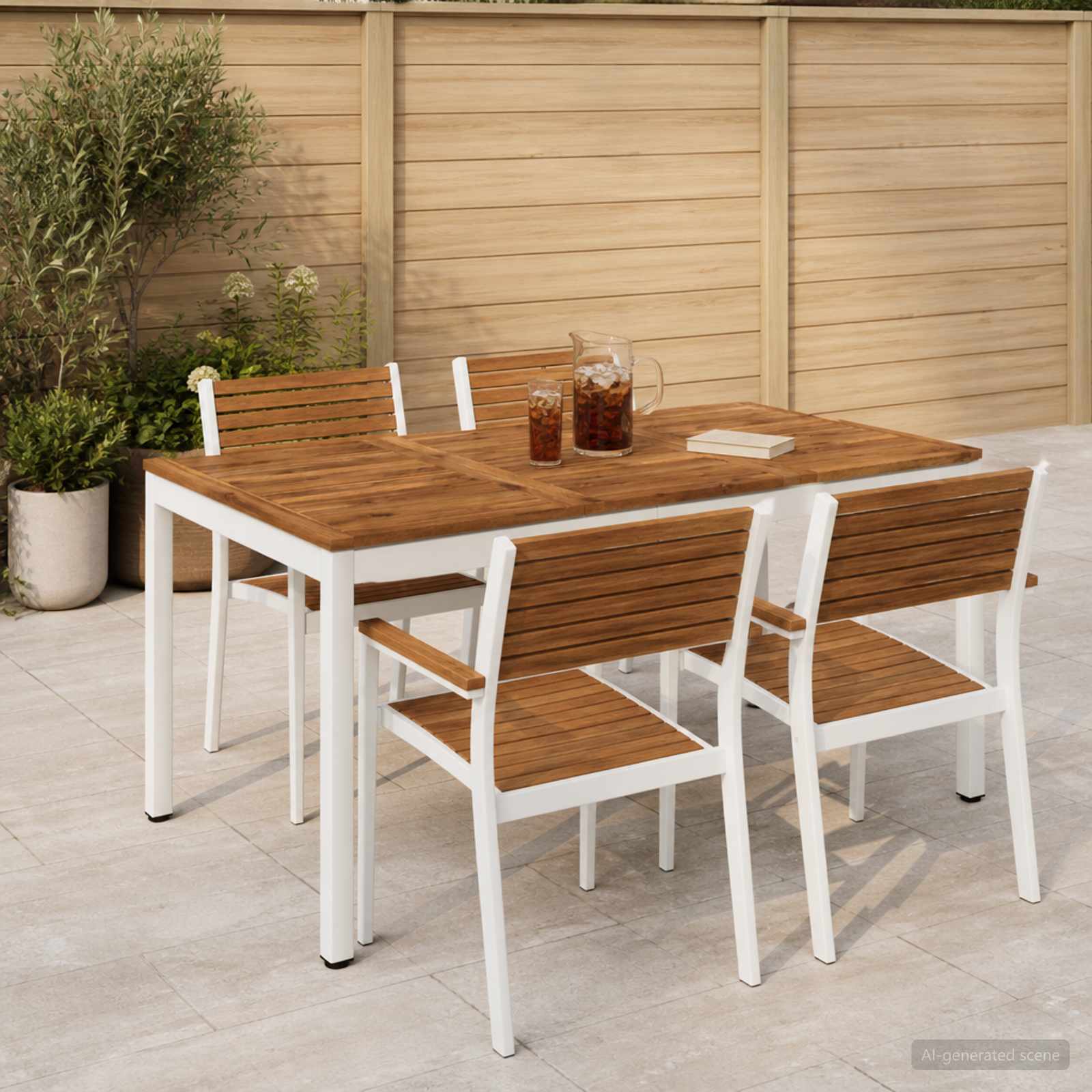 Table De Dîner De Jardin