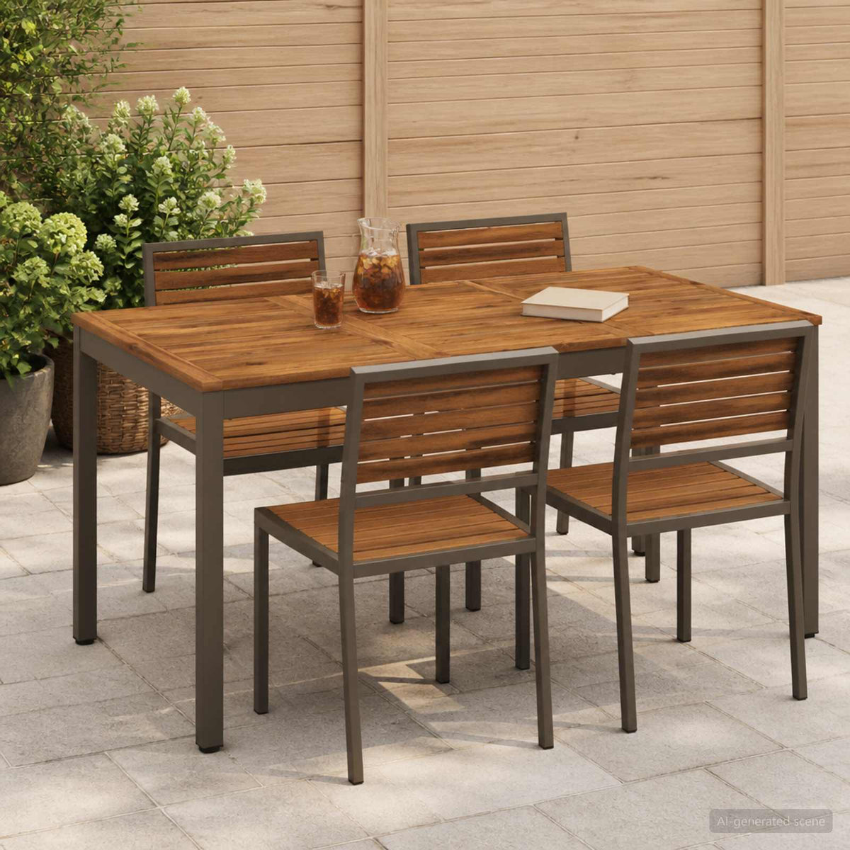 Table De Dîner De Jardin