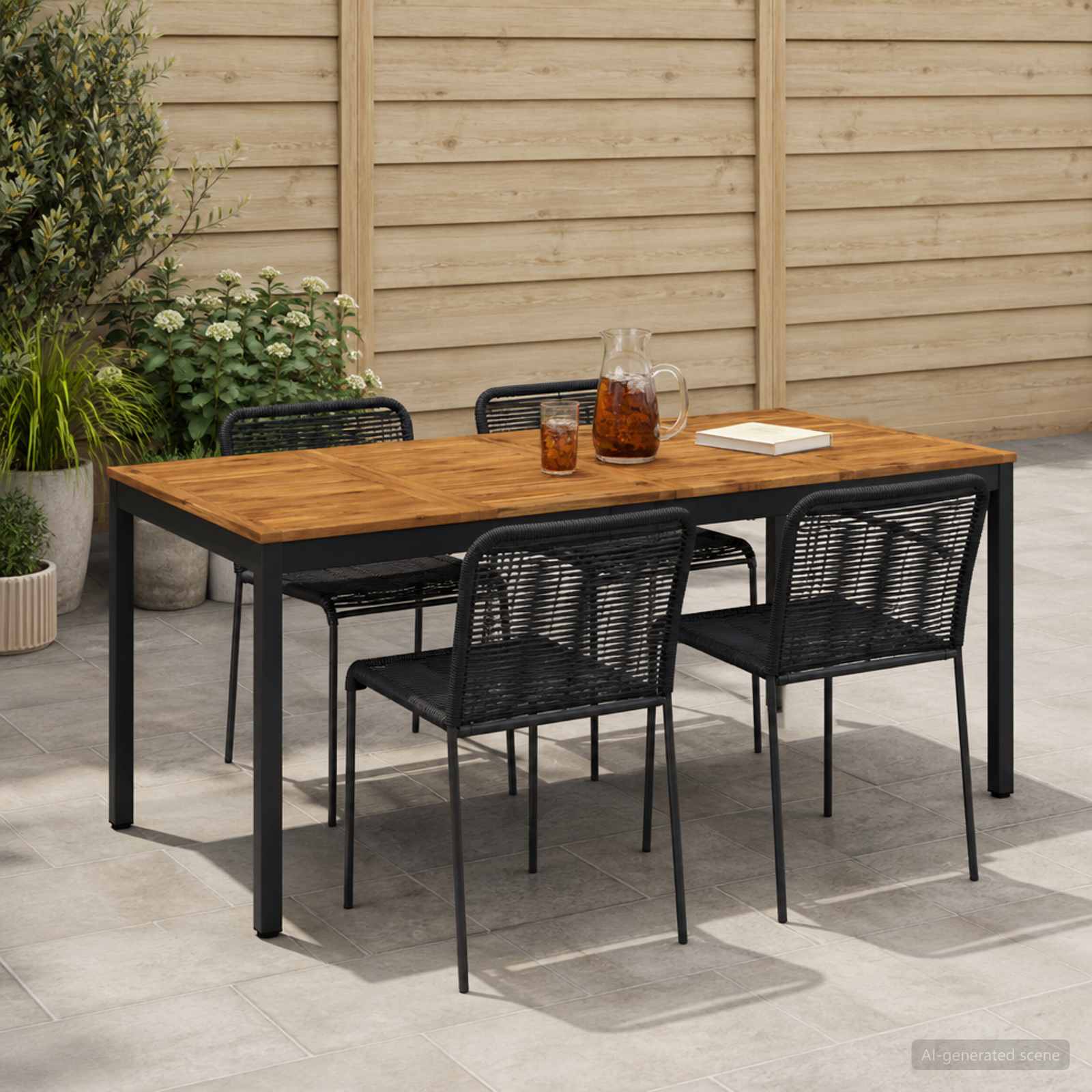 Table De Dîner De Jardin