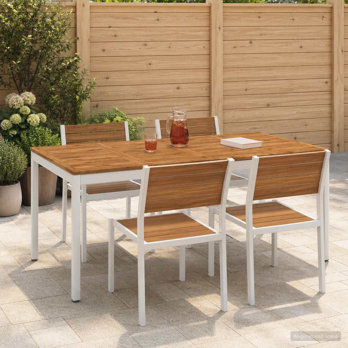 Table De Dîner De Jardin