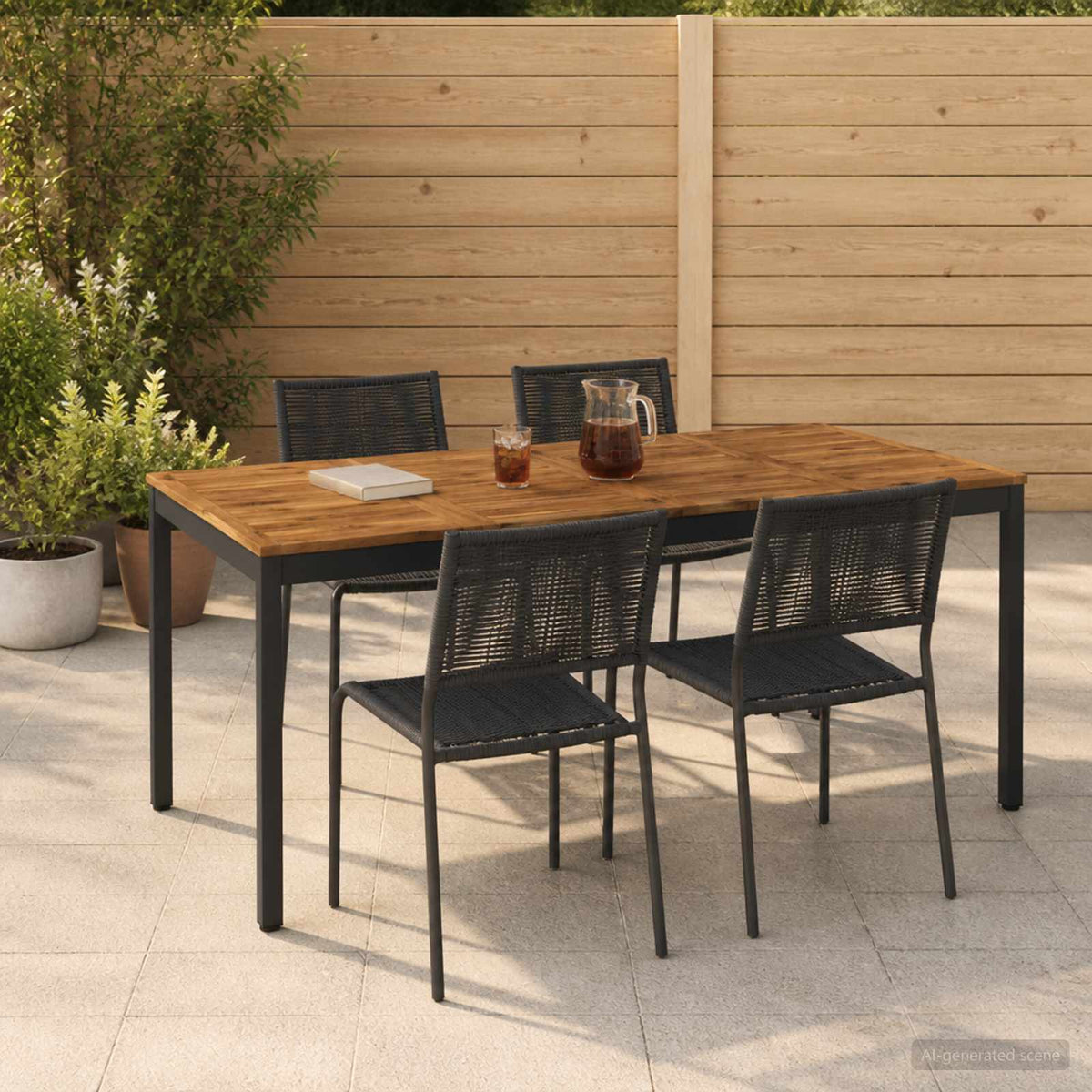 Table De Dîner De Jardin