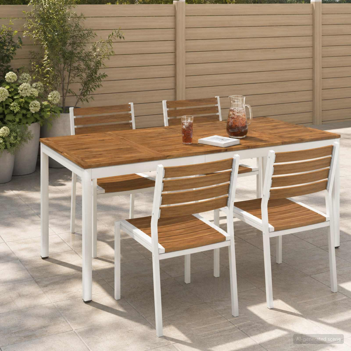 Table De Dîner De Jardin