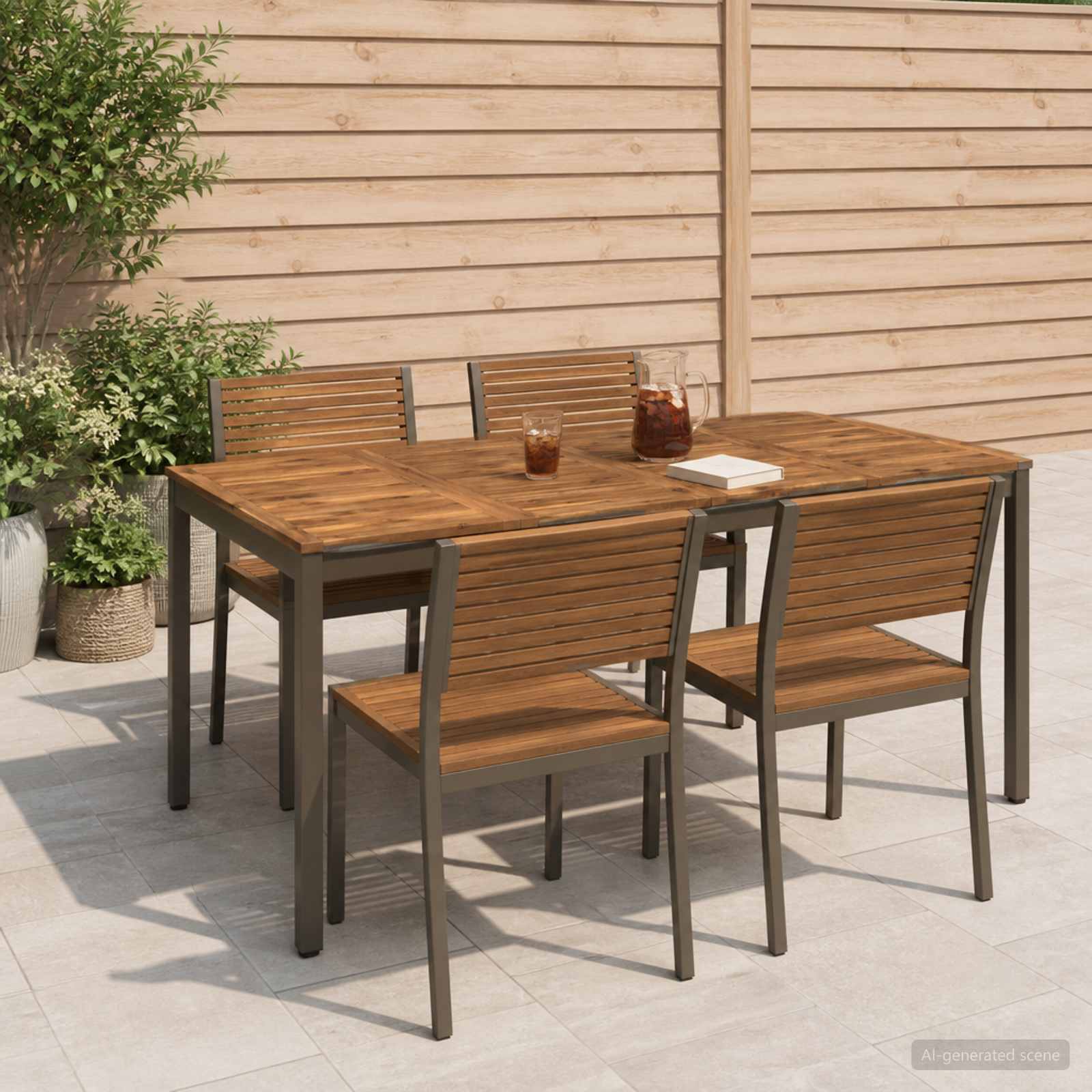 Table De Dîner De Jardin