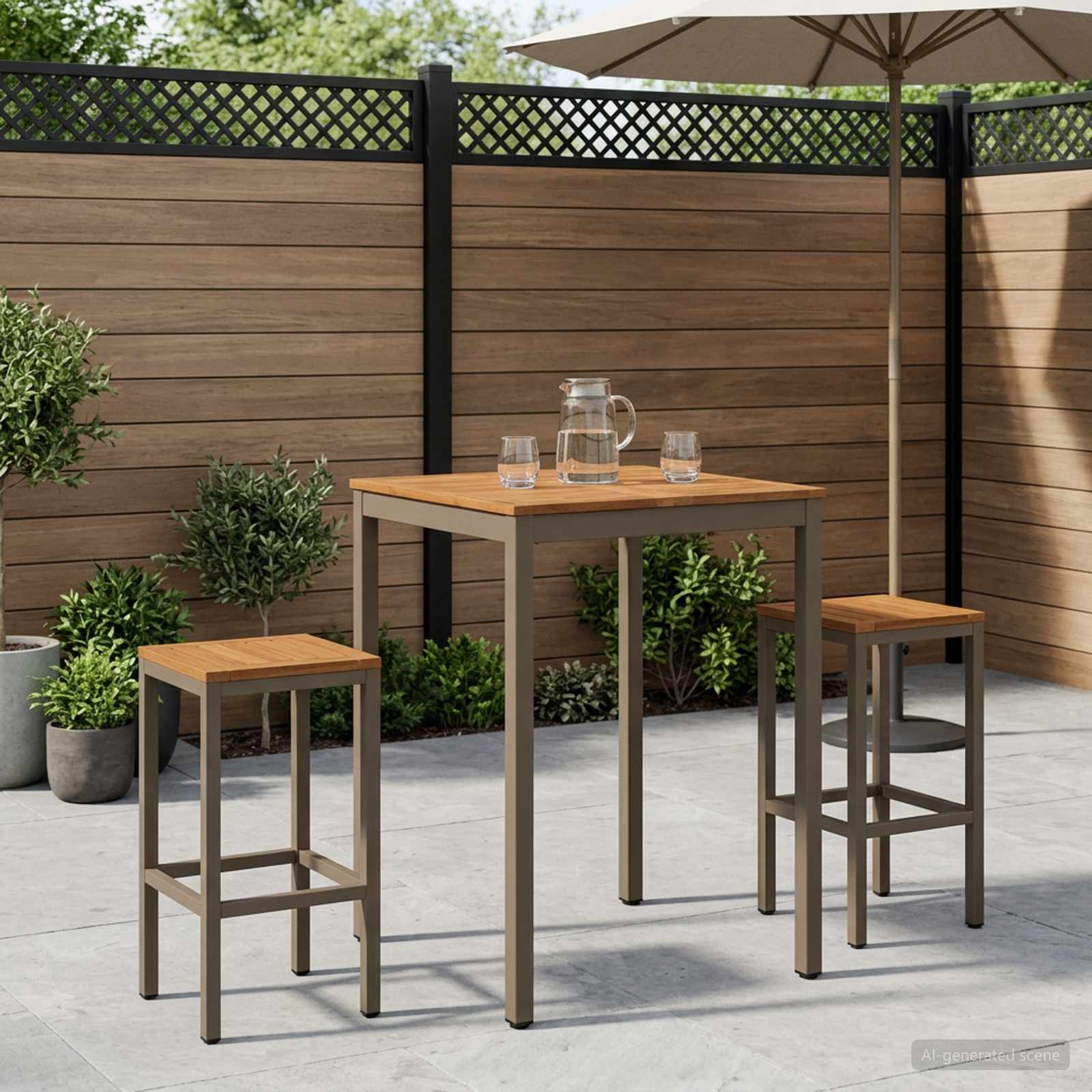 Table De Bar De Jardin