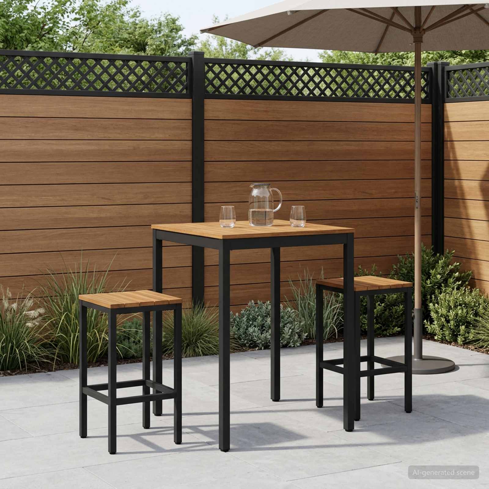 Table De Bar De Jardin