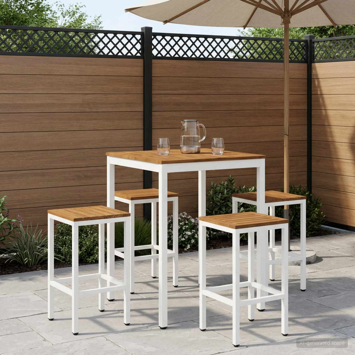 Table De Bar De Jardin