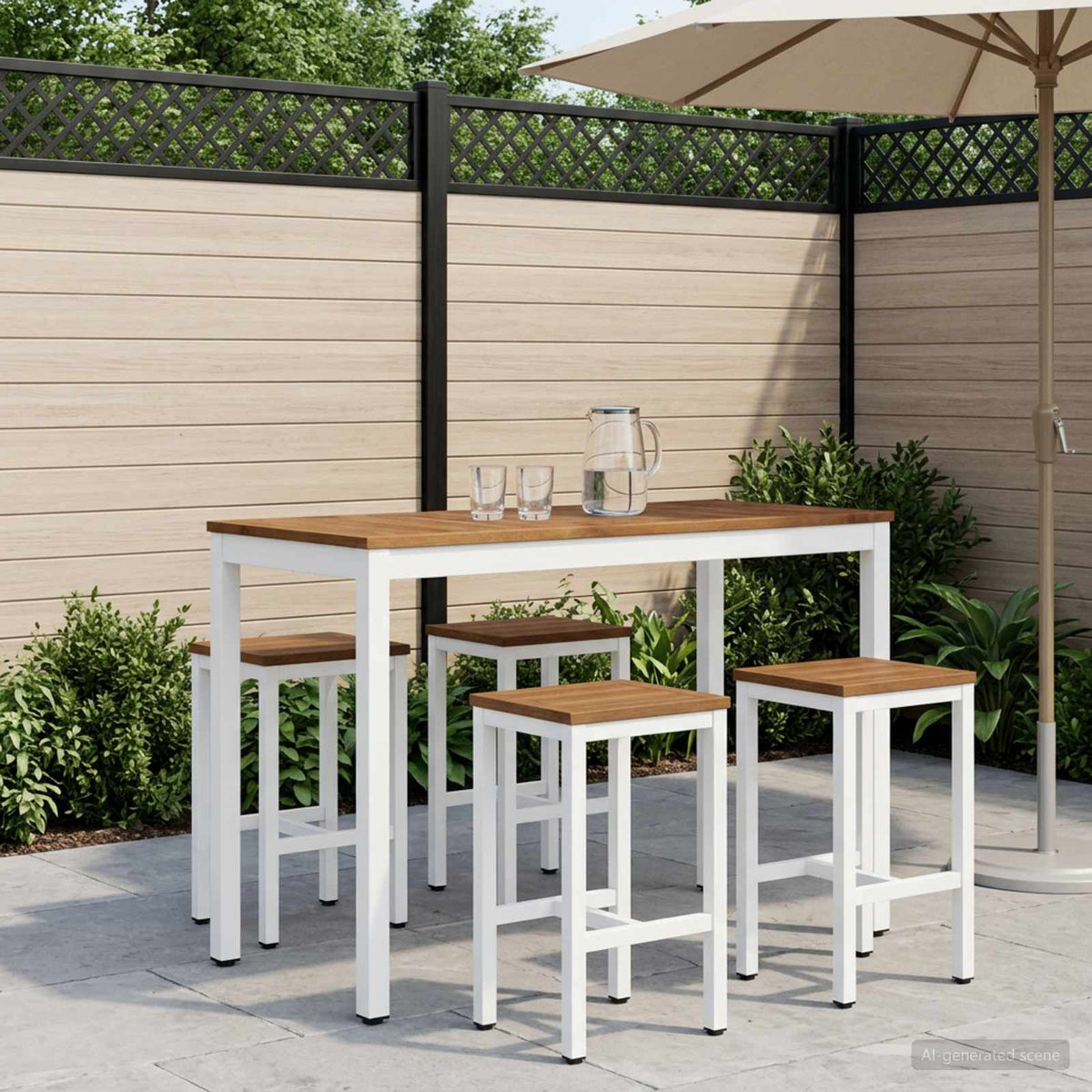 Table De Bar De Jardin