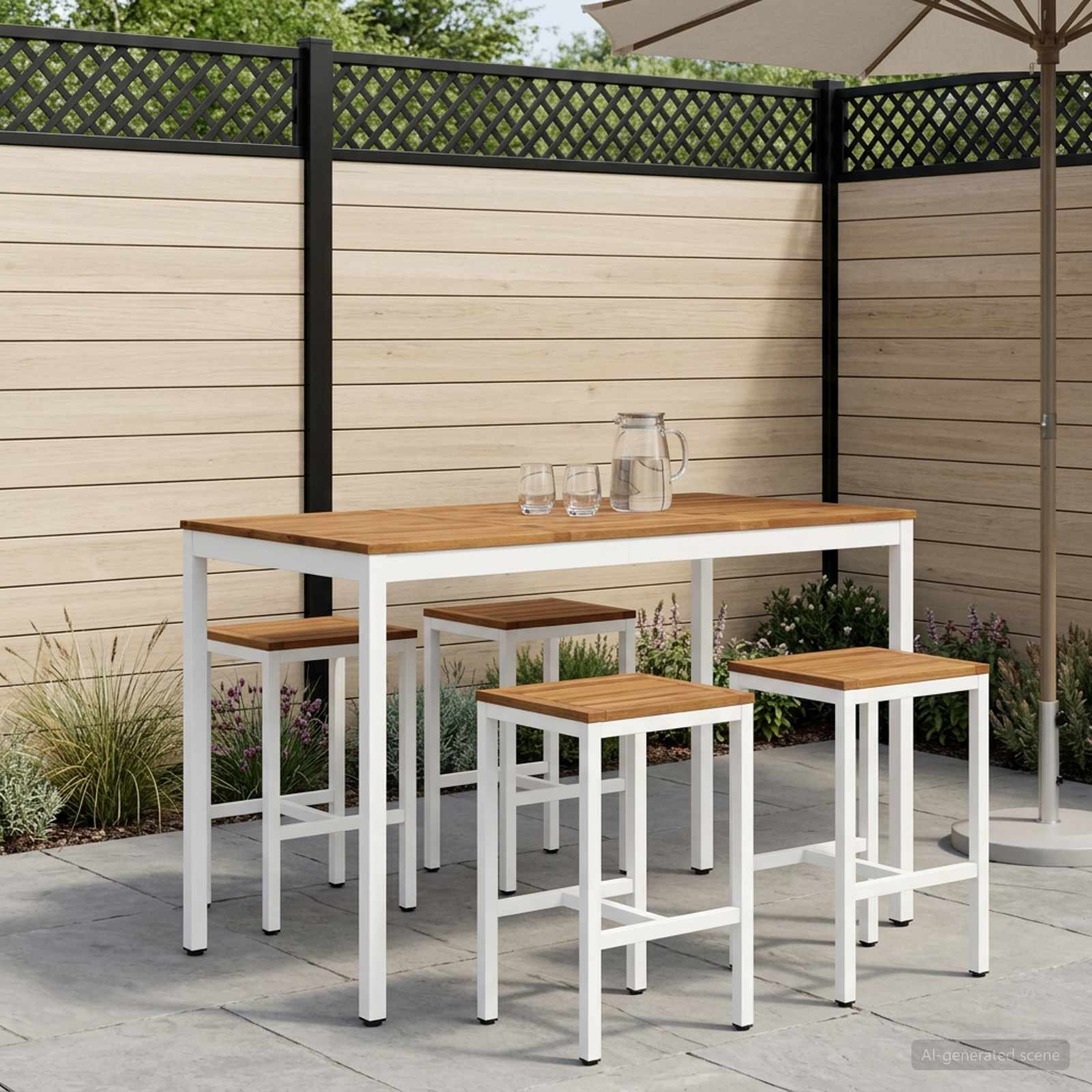 Table De Bar De Jardin