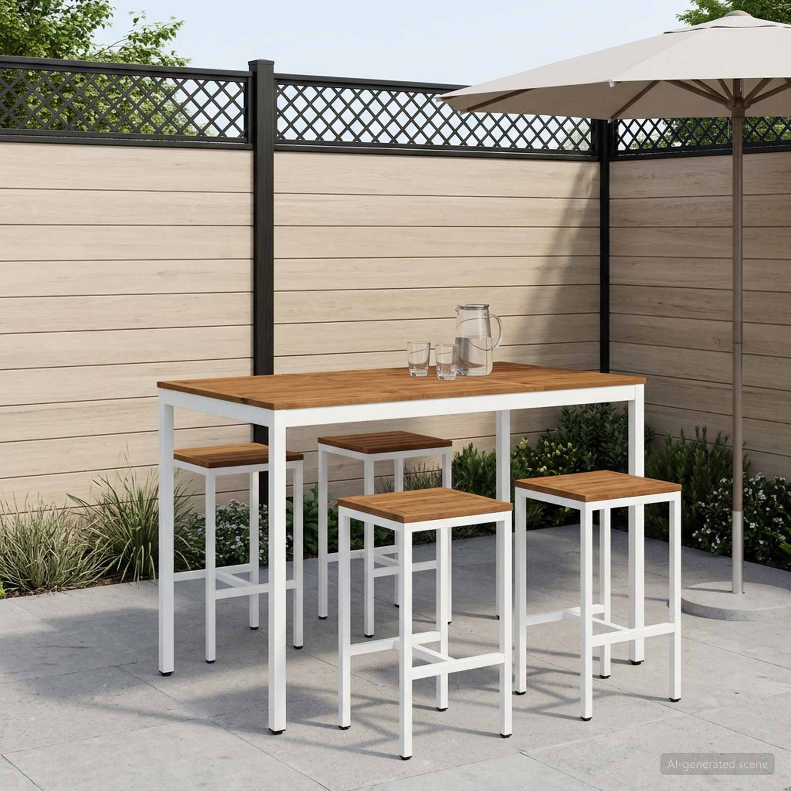 Table De Bar De Jardin