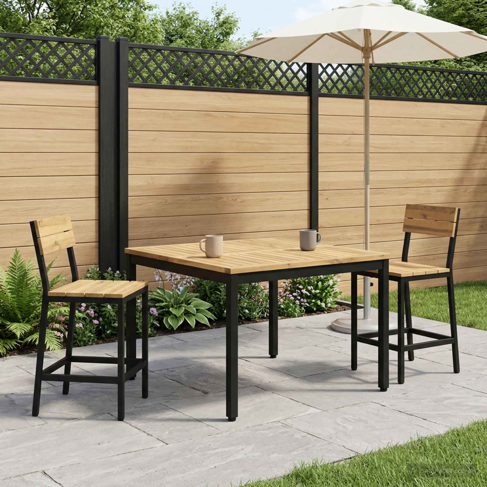 Table Basse Bois D'acacia Massif