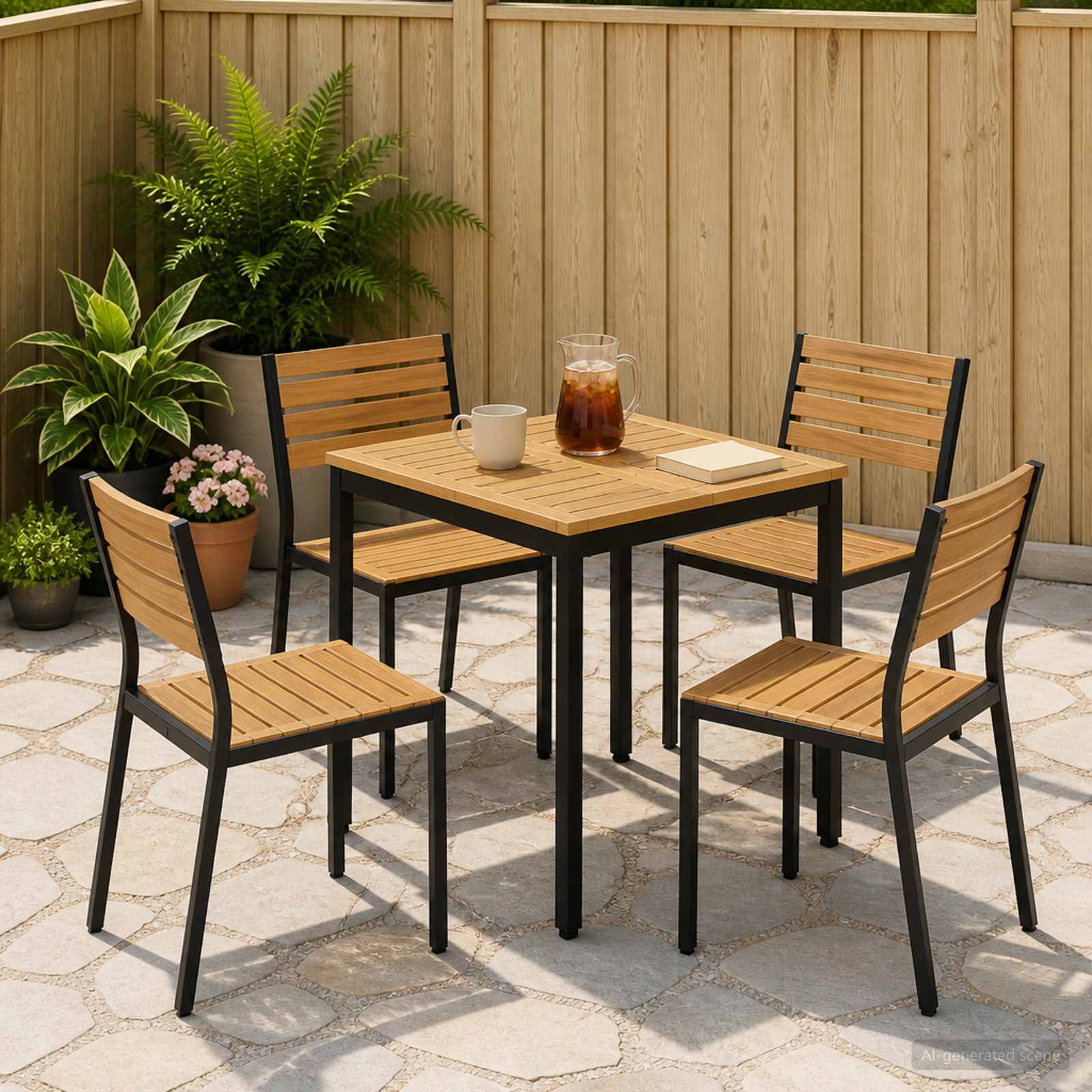 Table De Dîner De Jardin