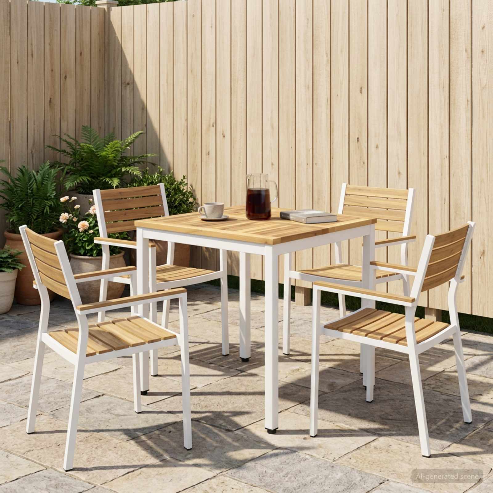 Table De Dîner De Jardin