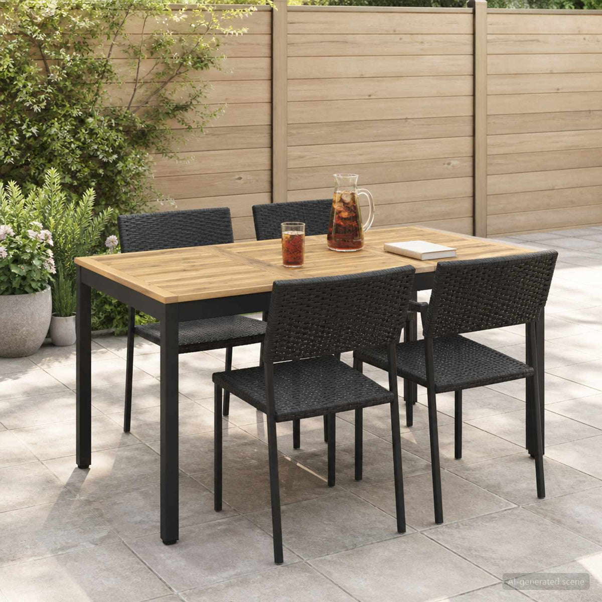 Table De Dîner De Jardin