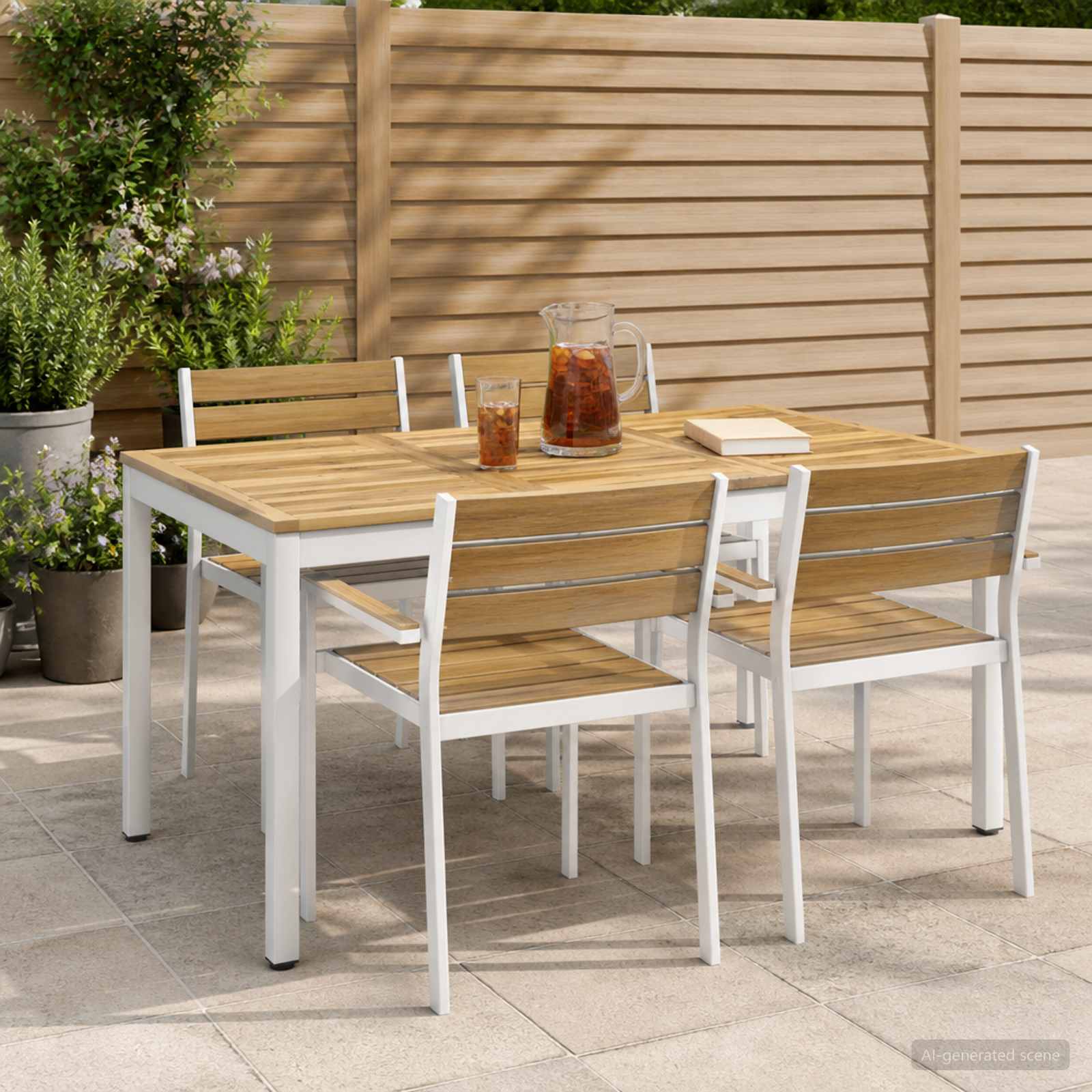 Table De Dîner De Jardin