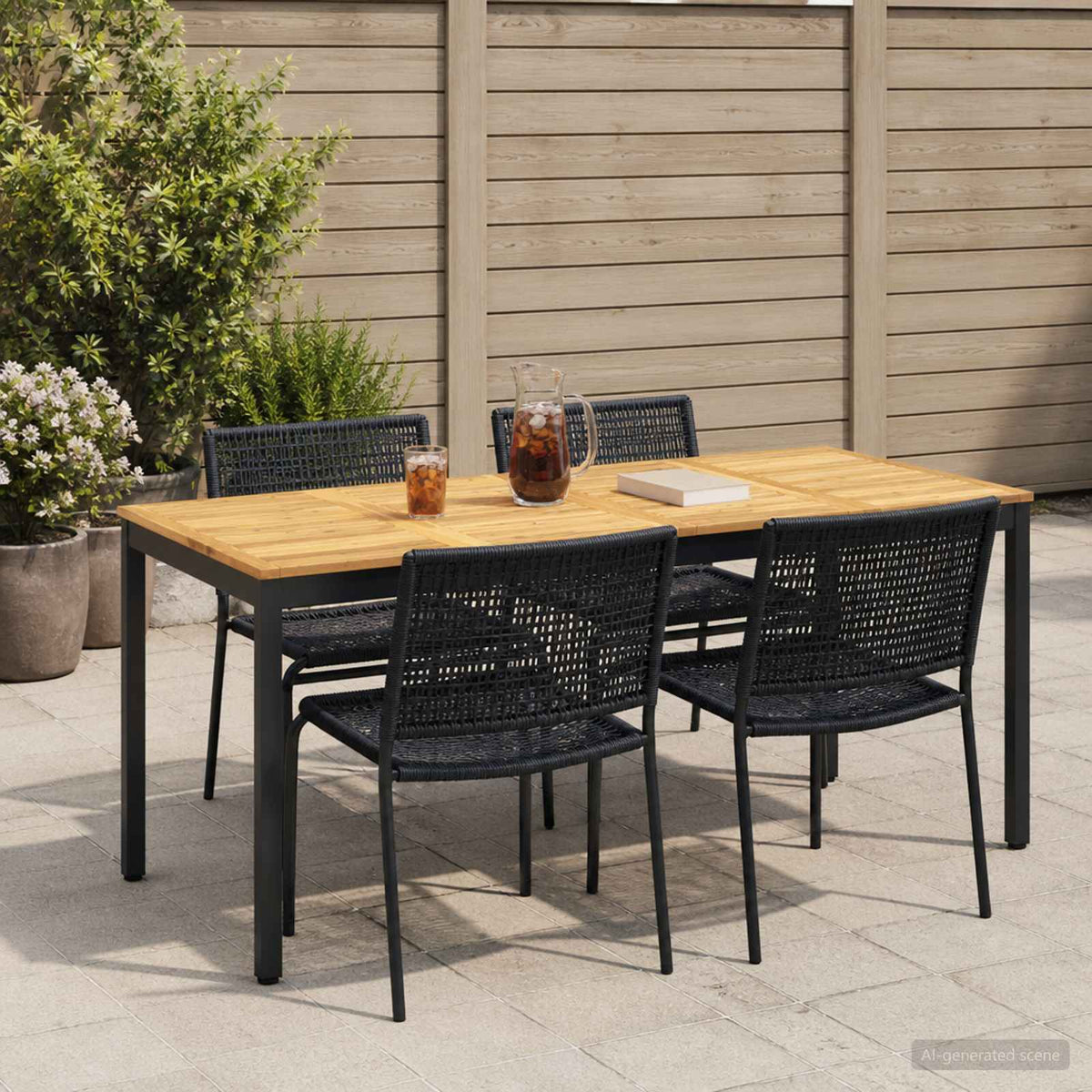 Table De Dîner De Jardin
