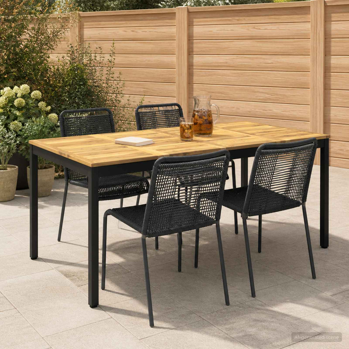 Table De Dîner De Jardin