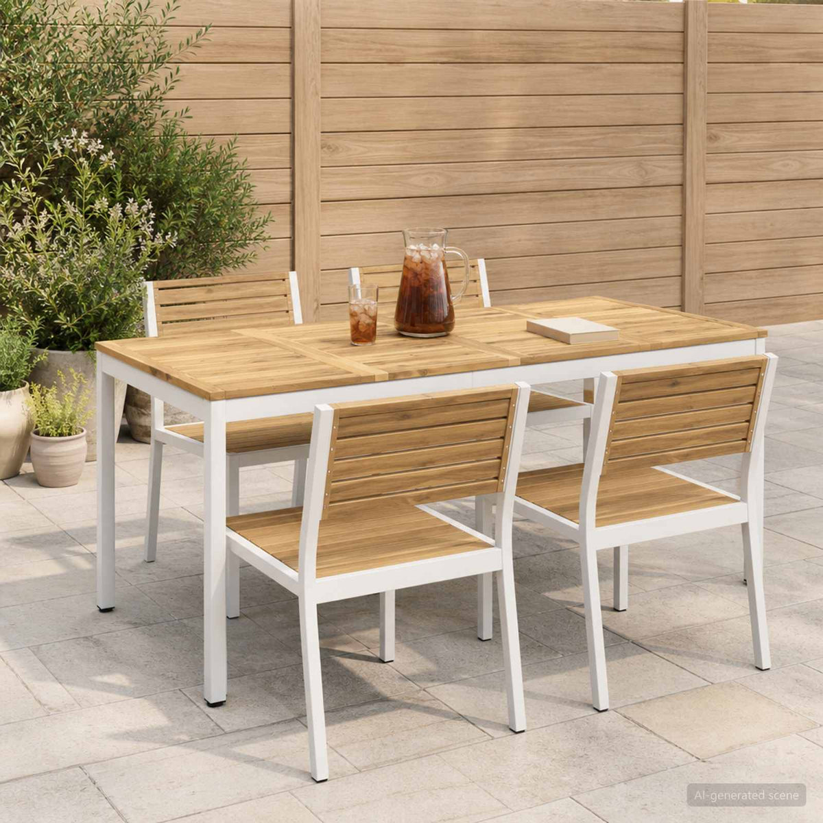 Table De Dîner De Jardin