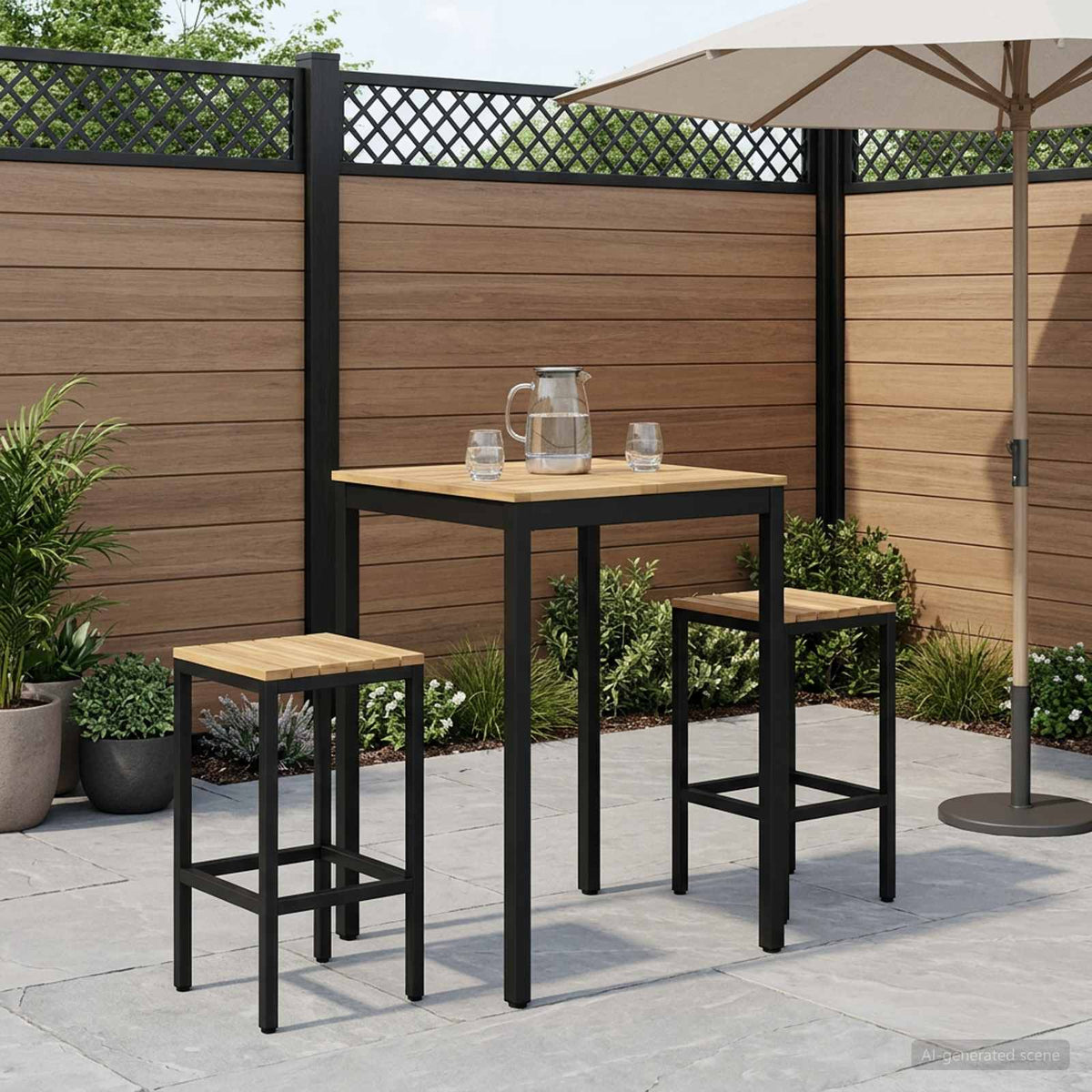 Table De Bar De Jardin