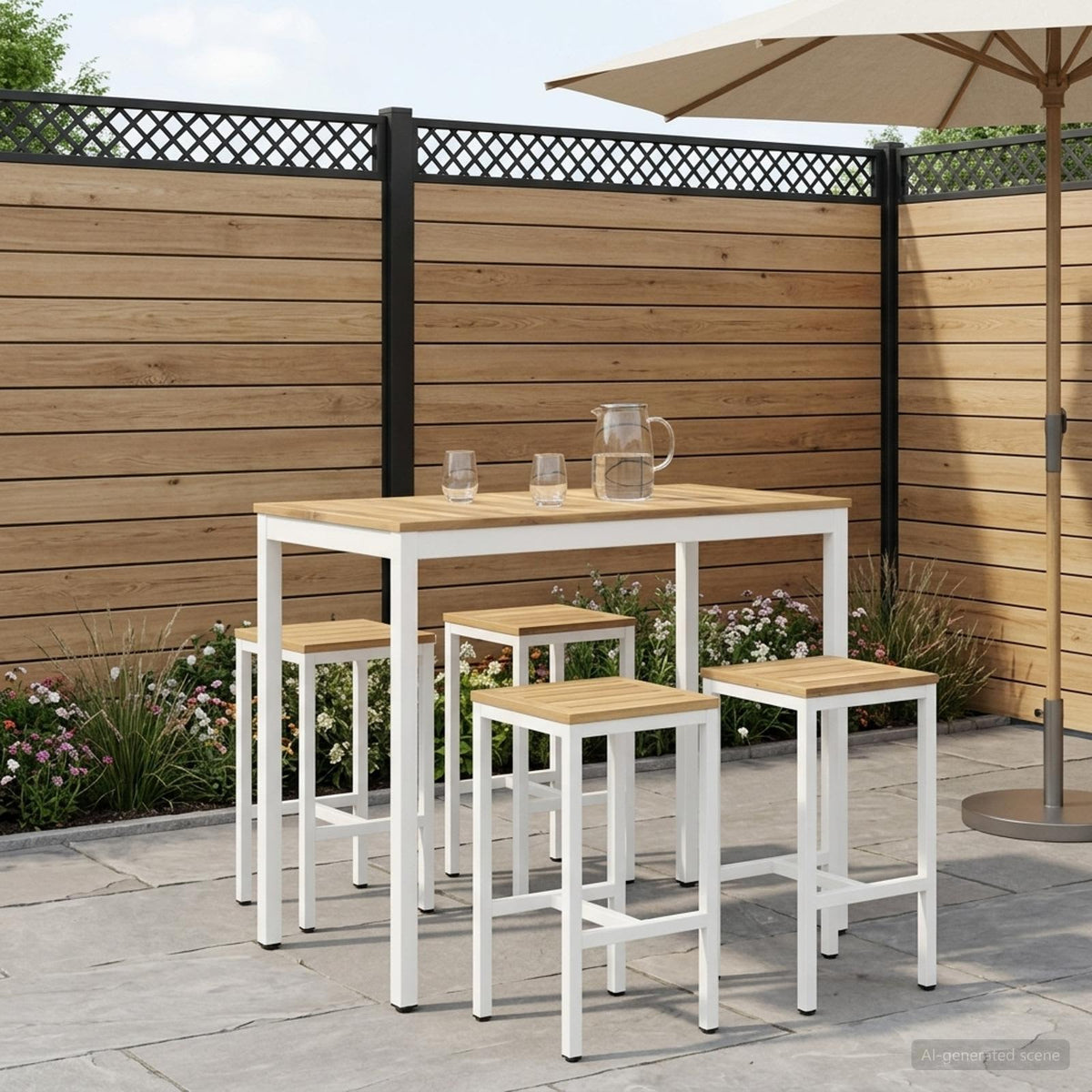 Table De Bar De Jardin