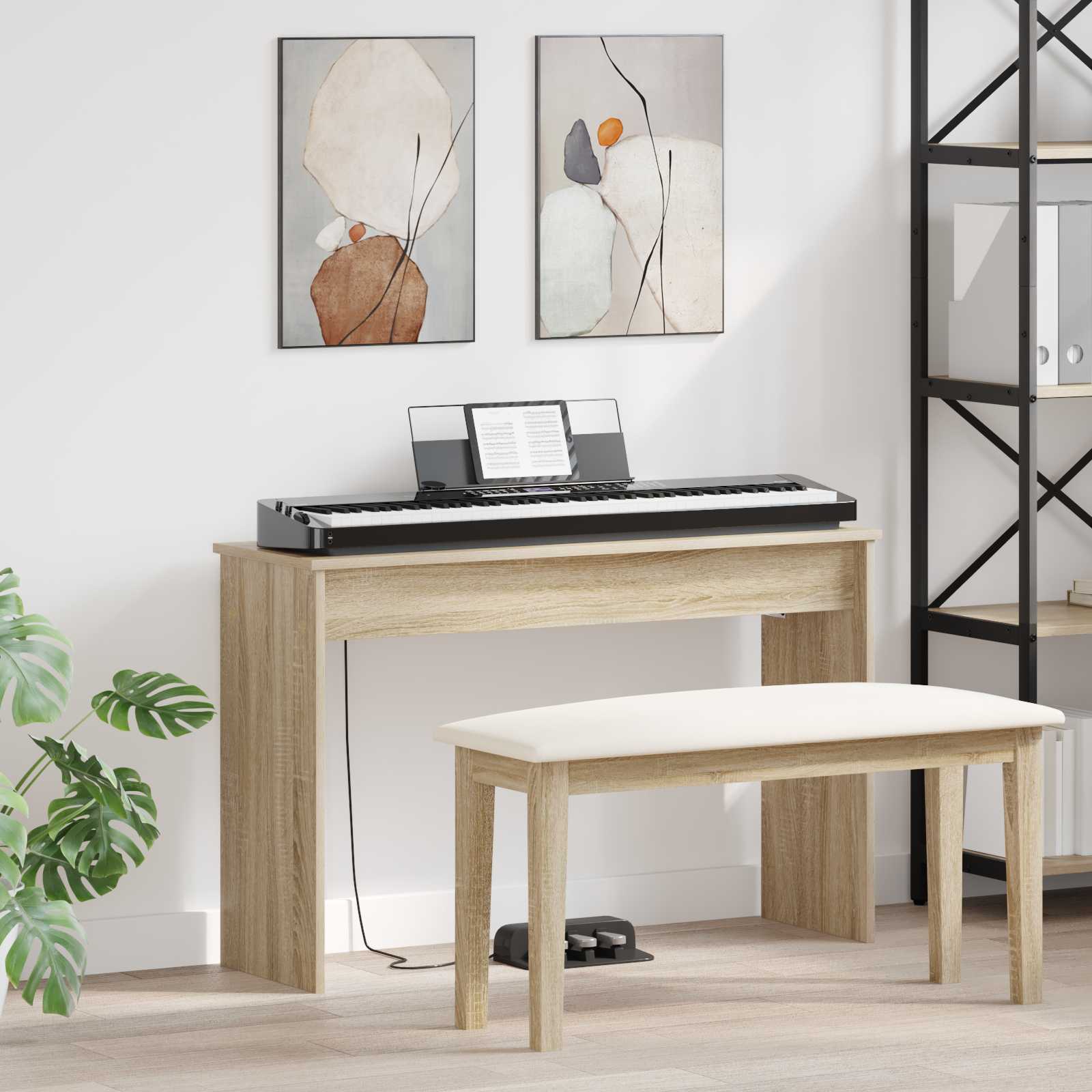 Stand De Clavier Bois D'ingénierie