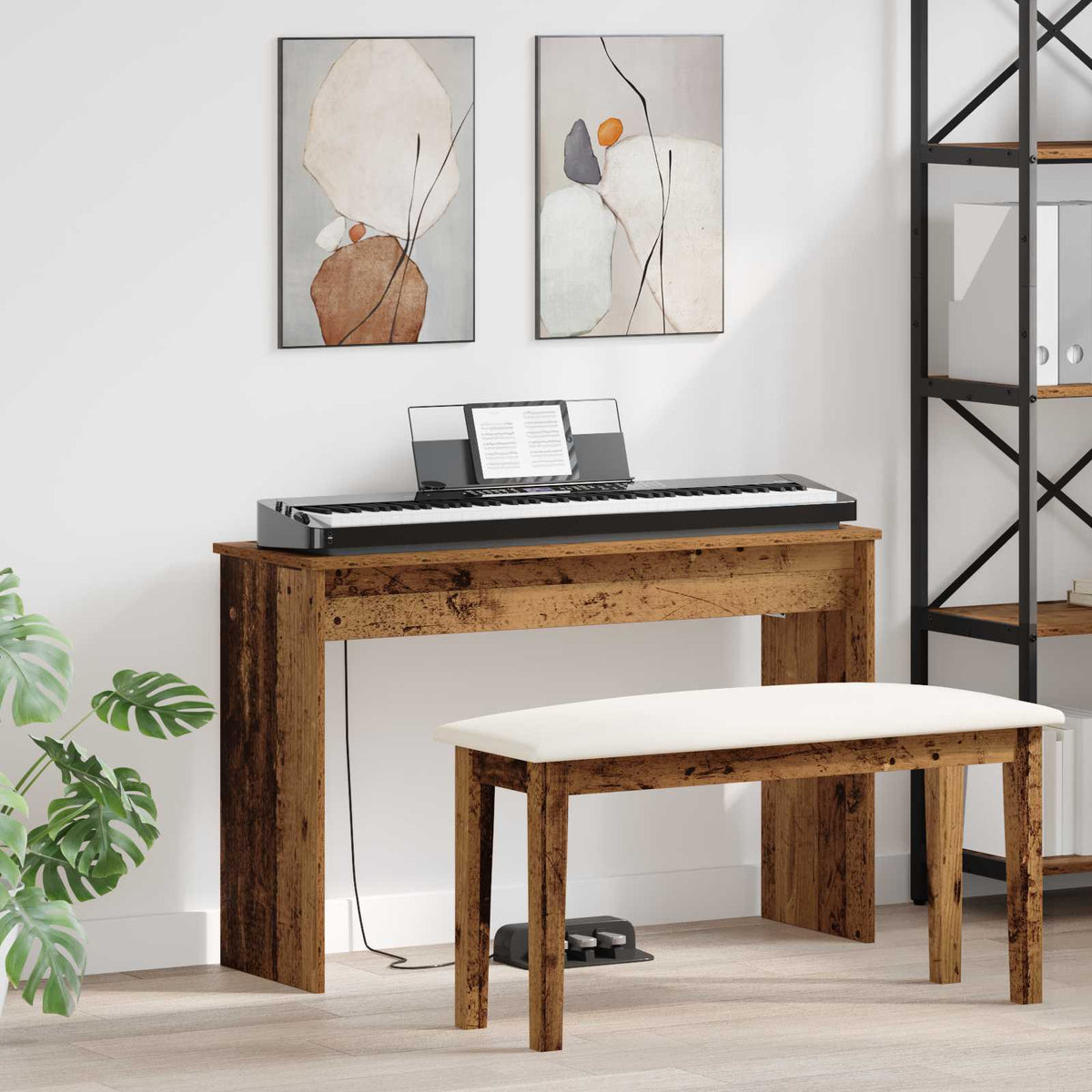 Stand De Clavier Bois D'ingénierie